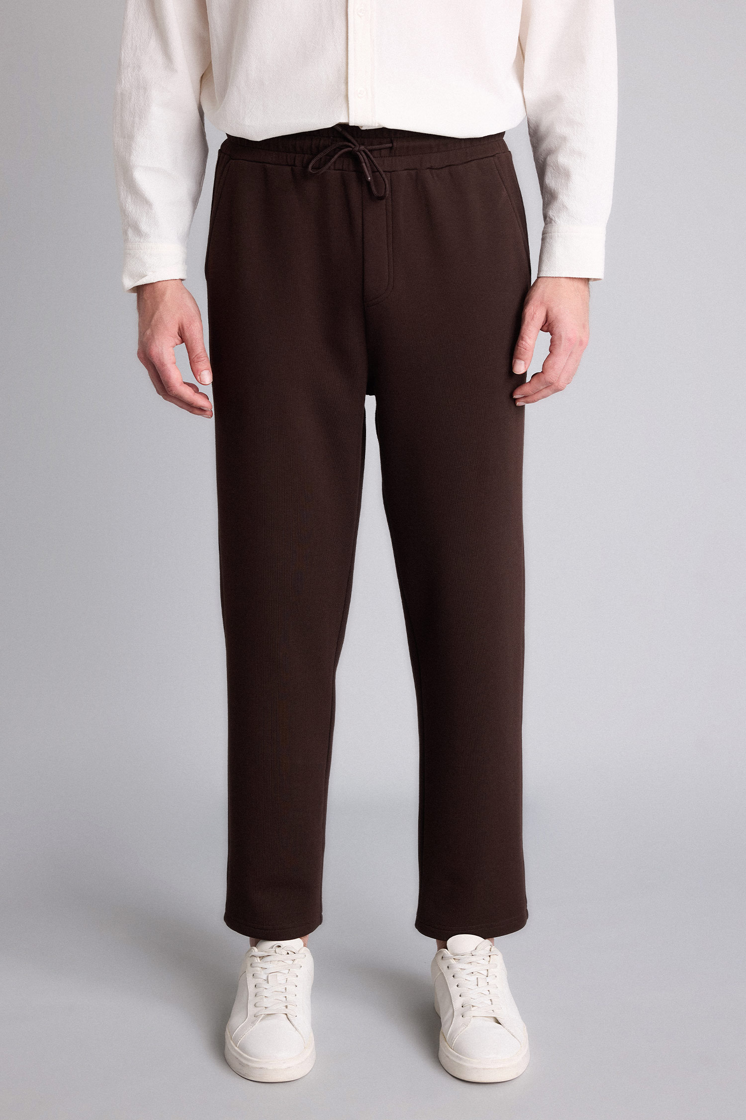 DeFacto Regular Fit Düz Paça Pantolon görsel 4