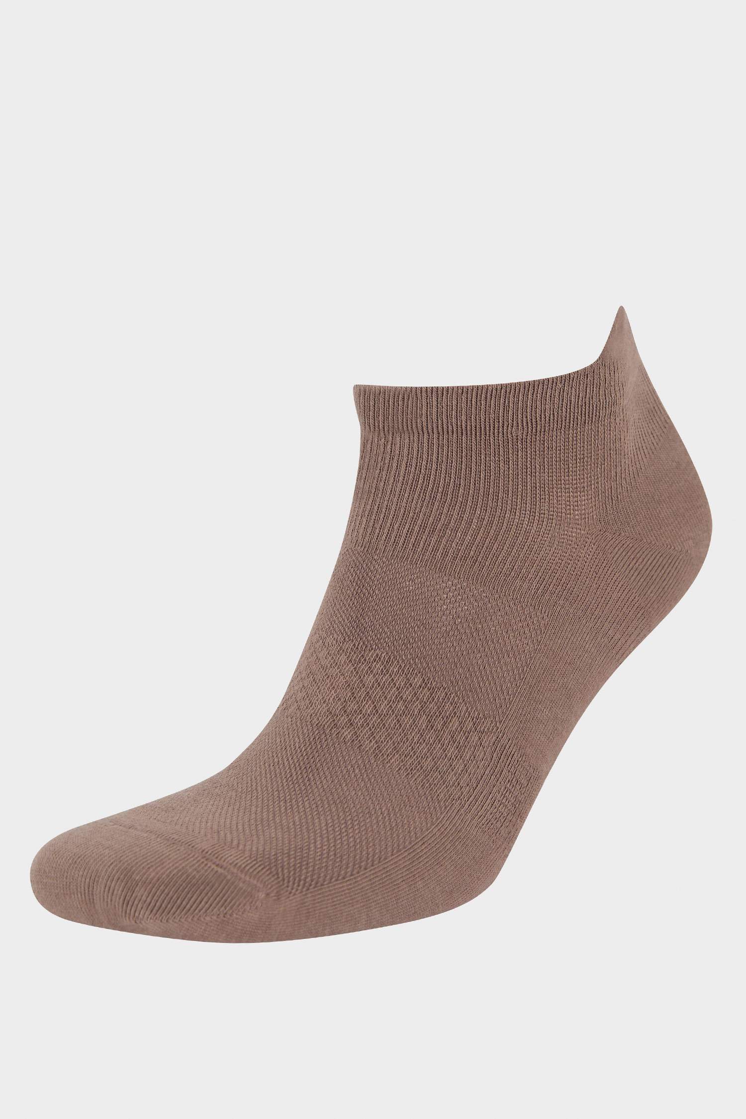 Erkek Dikişsiz 2'li Penye Pamuklu Premium Kısa Spor Çorap