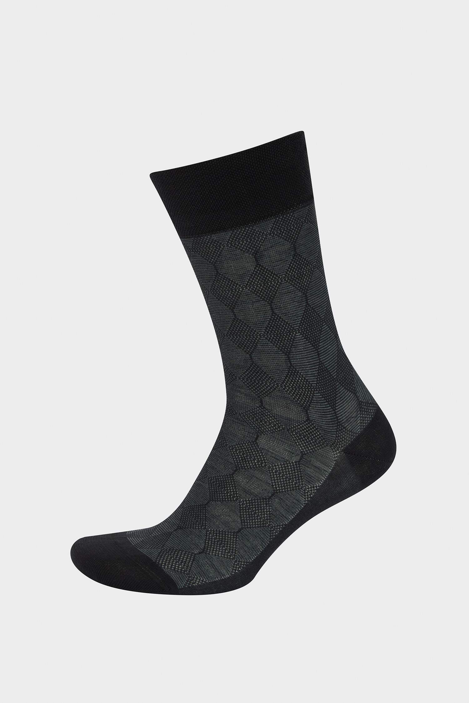 Erkek Dikişsiz 2'li Merserize Pamuklu Premium Uzun Çorap