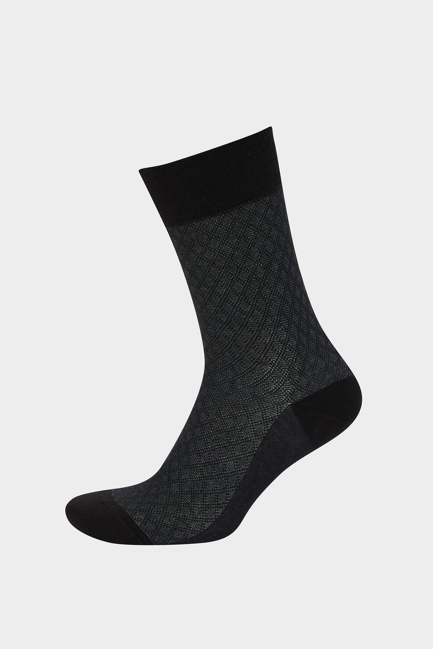 Man Seamless 2 Piece Cotton Long Socks