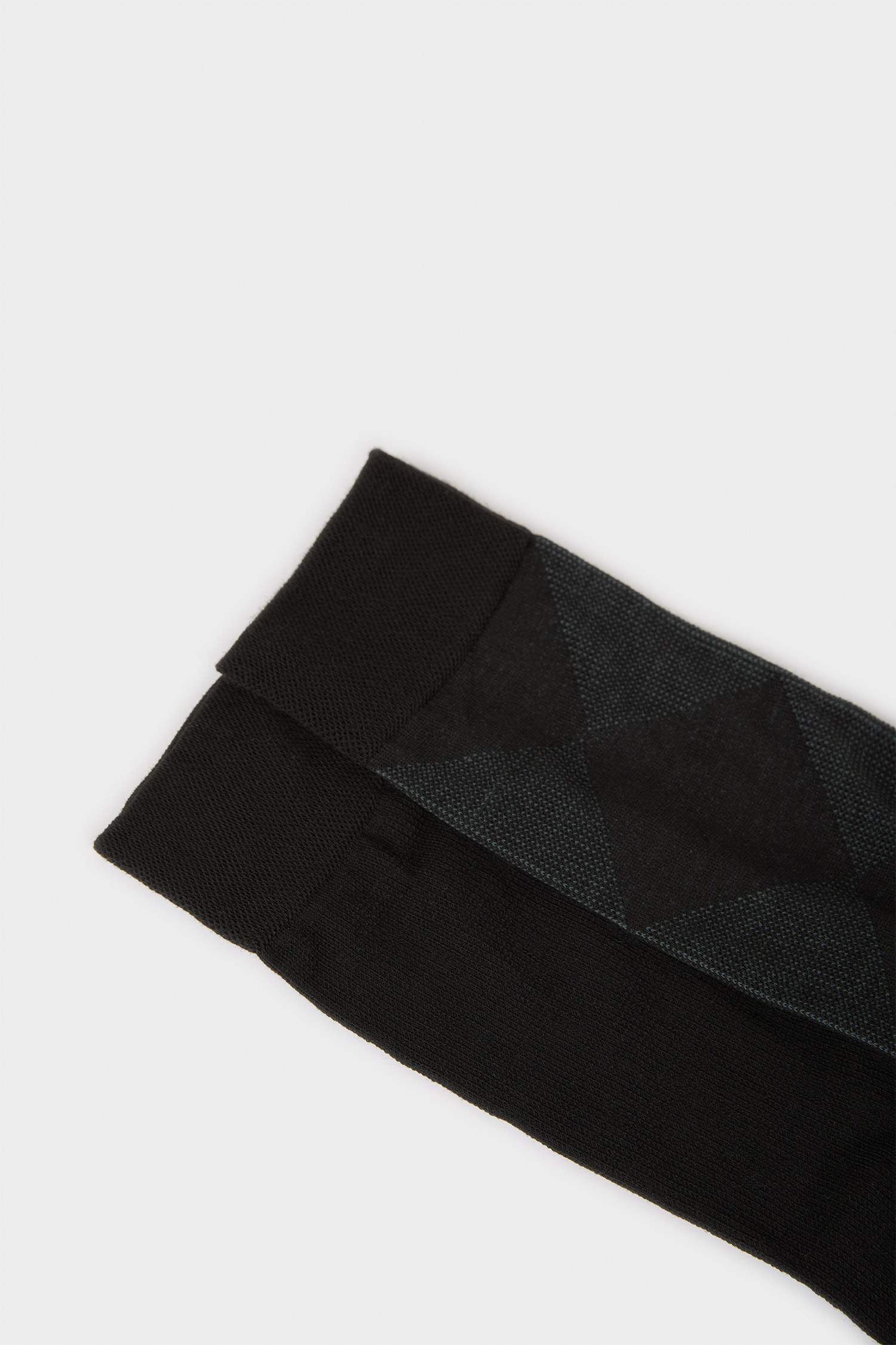 جوارب طويلة رجالي خفيف - قطعتين