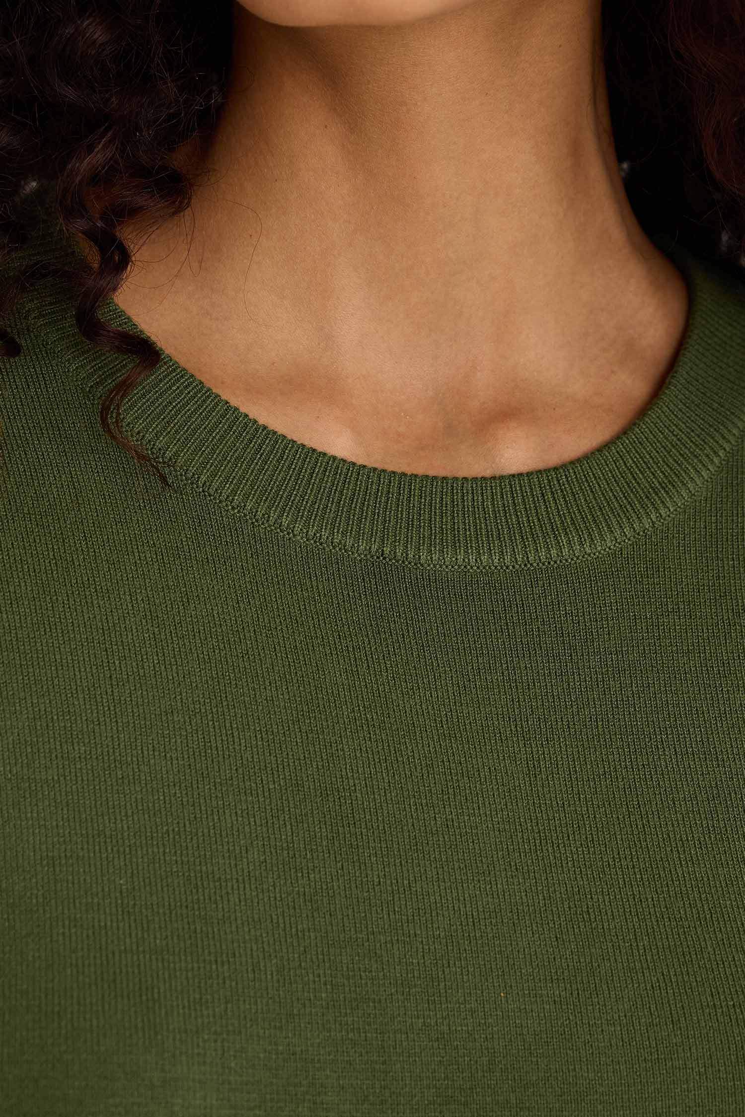 Regular Fit Bisiklet Yaka Triko Kazak