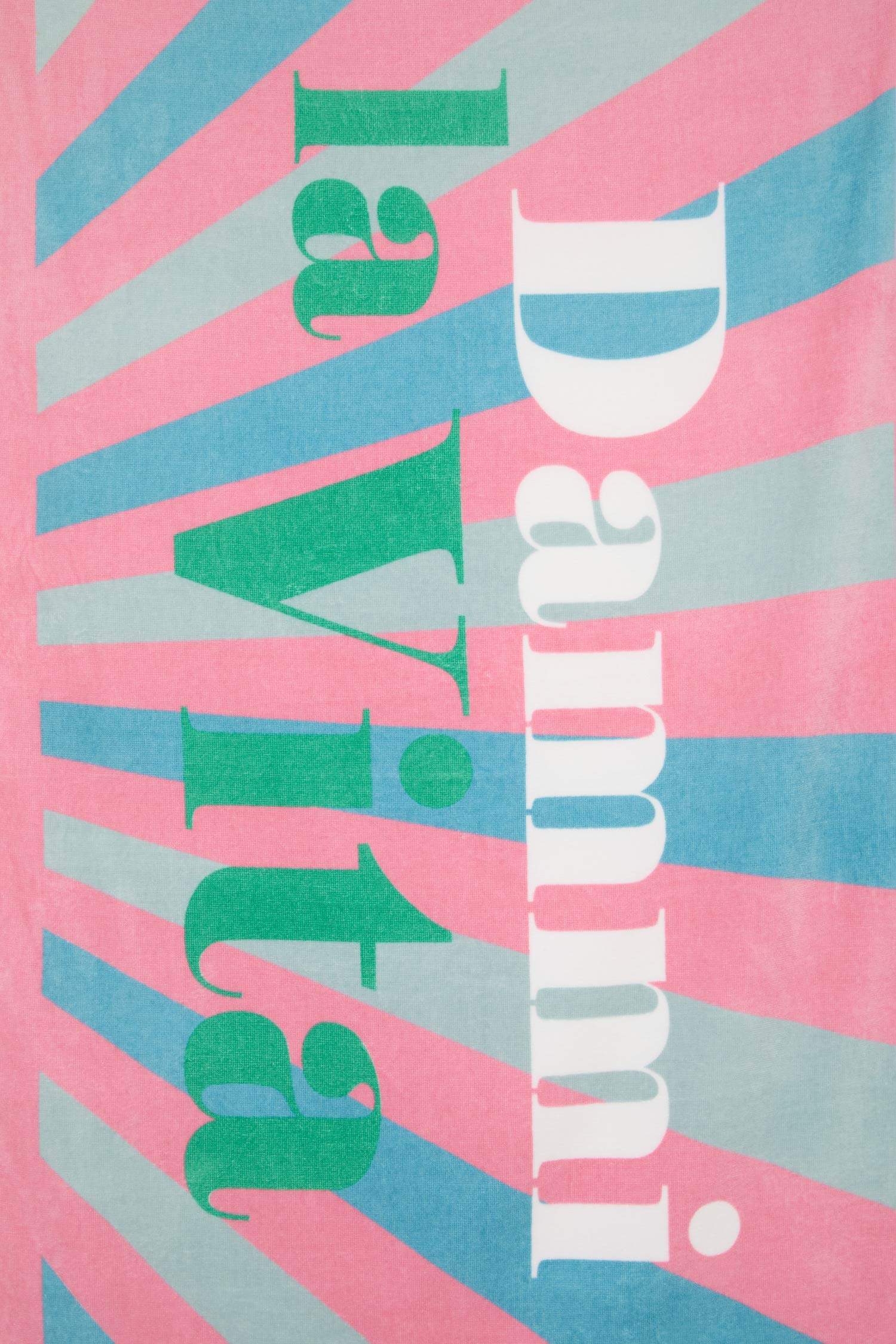 Kadın Baskılı Pamuklu Plaj Havlusu