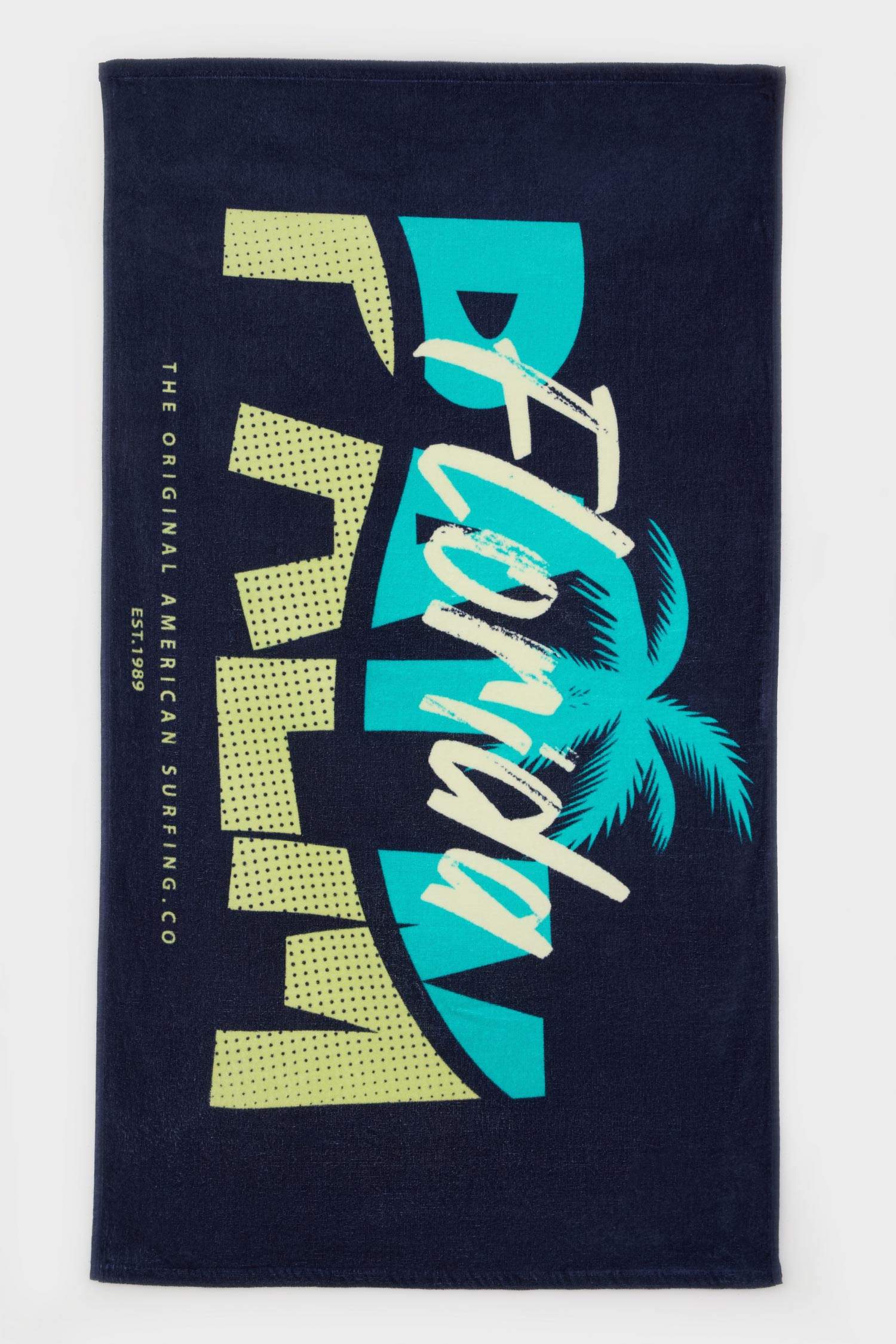 Man Printed Cotton Beach Towel