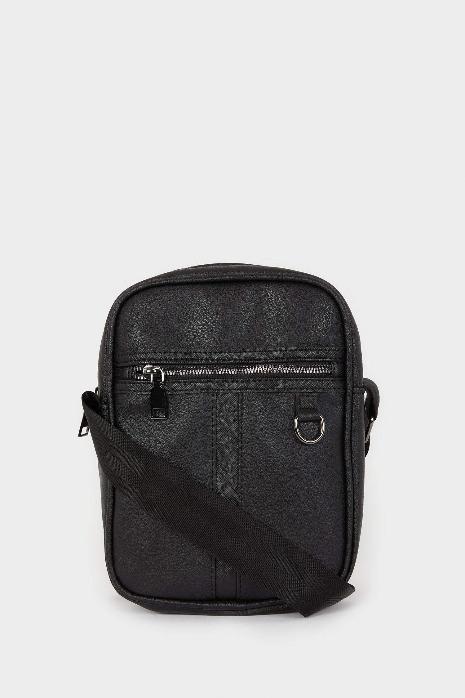 Erkek Suni Deri Çapraz Çanta