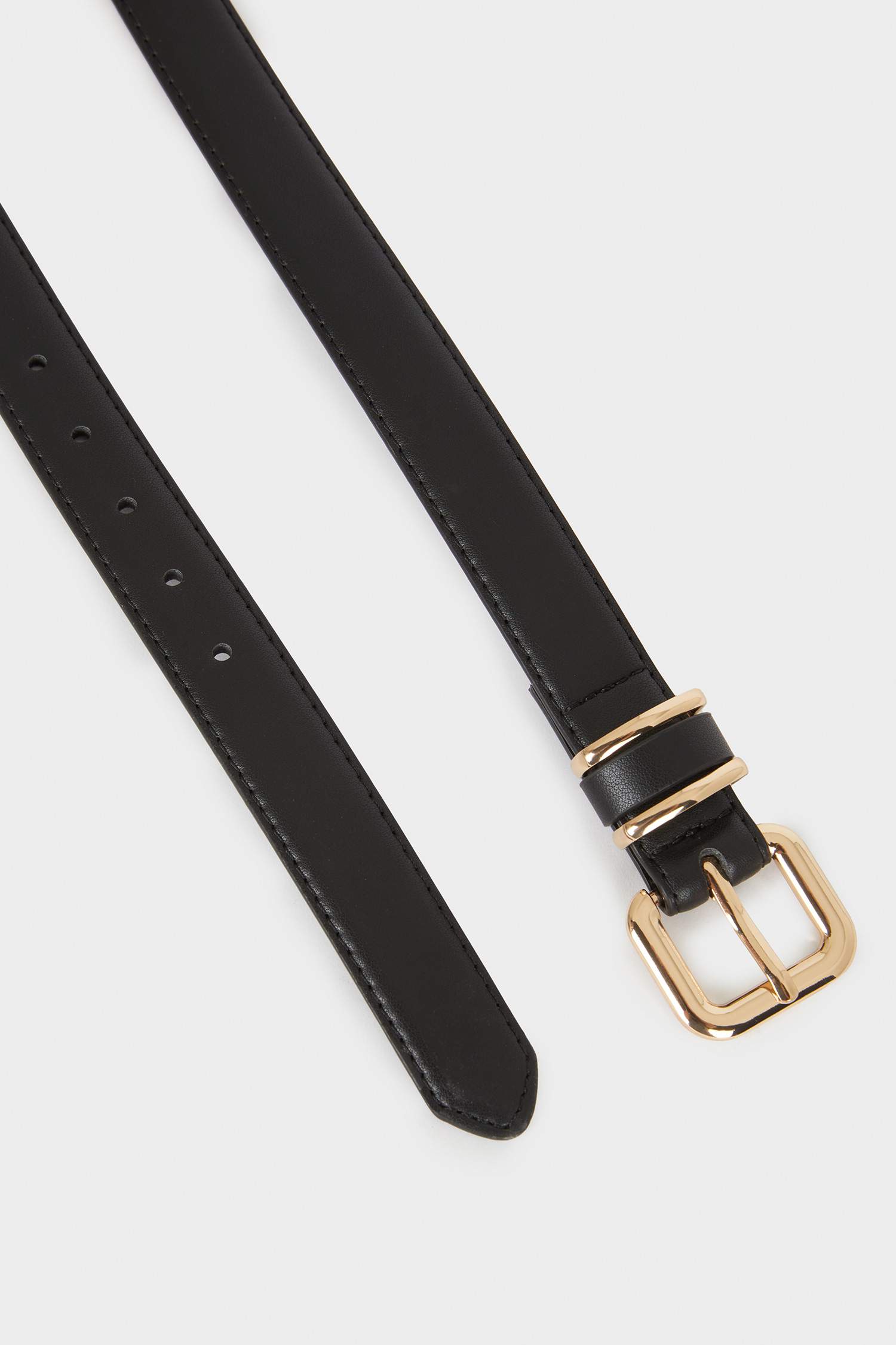 Kadın Suni Deri Jean Kemeri