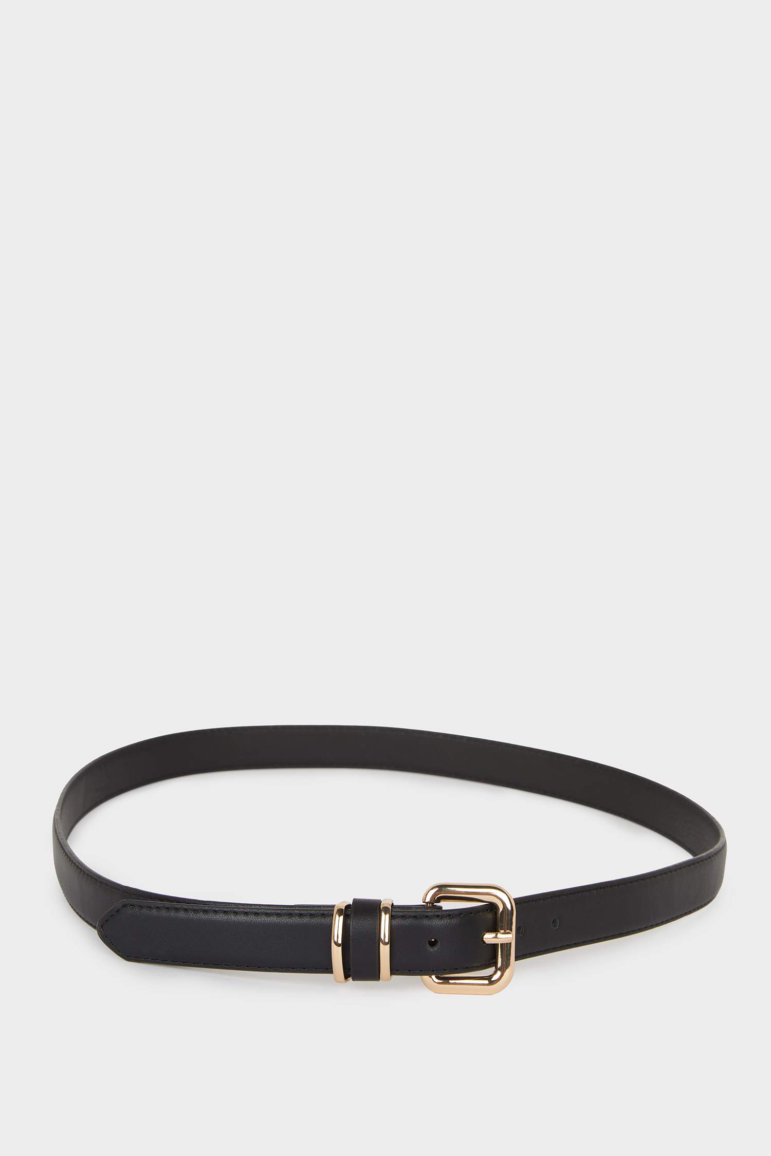 Kadın Suni Deri Jean Kemeri