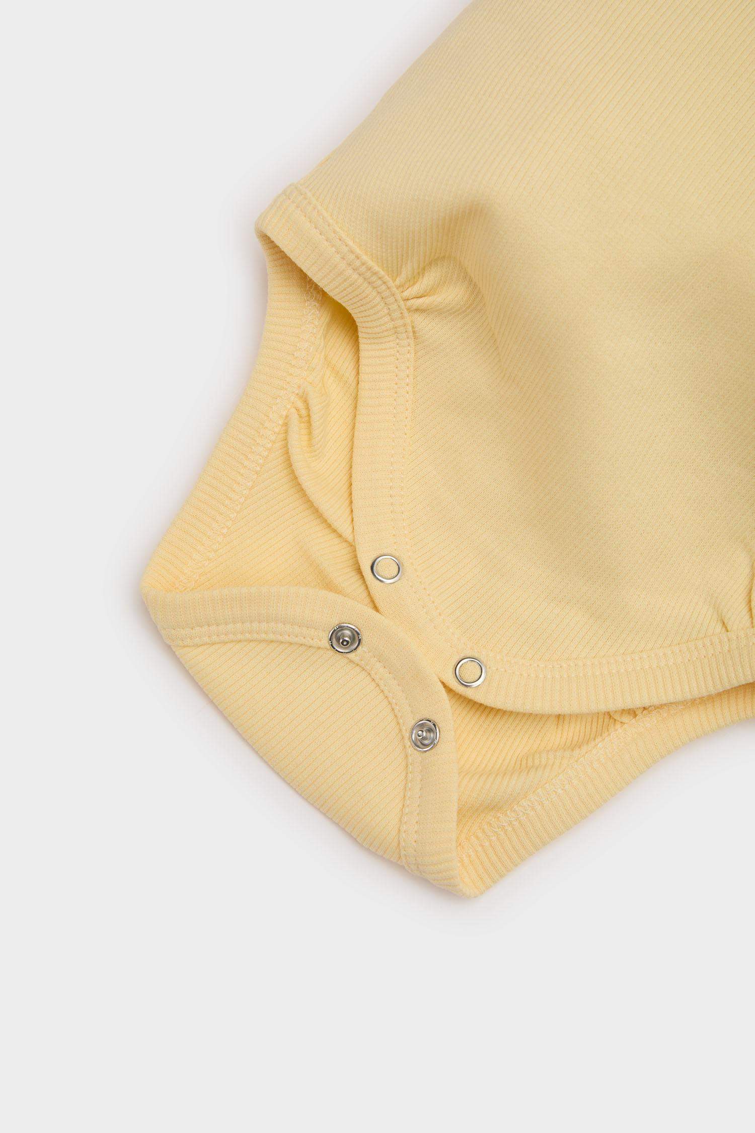 Baby Girl Newborn Animal Patterned Corduroy Snap Bodysuit