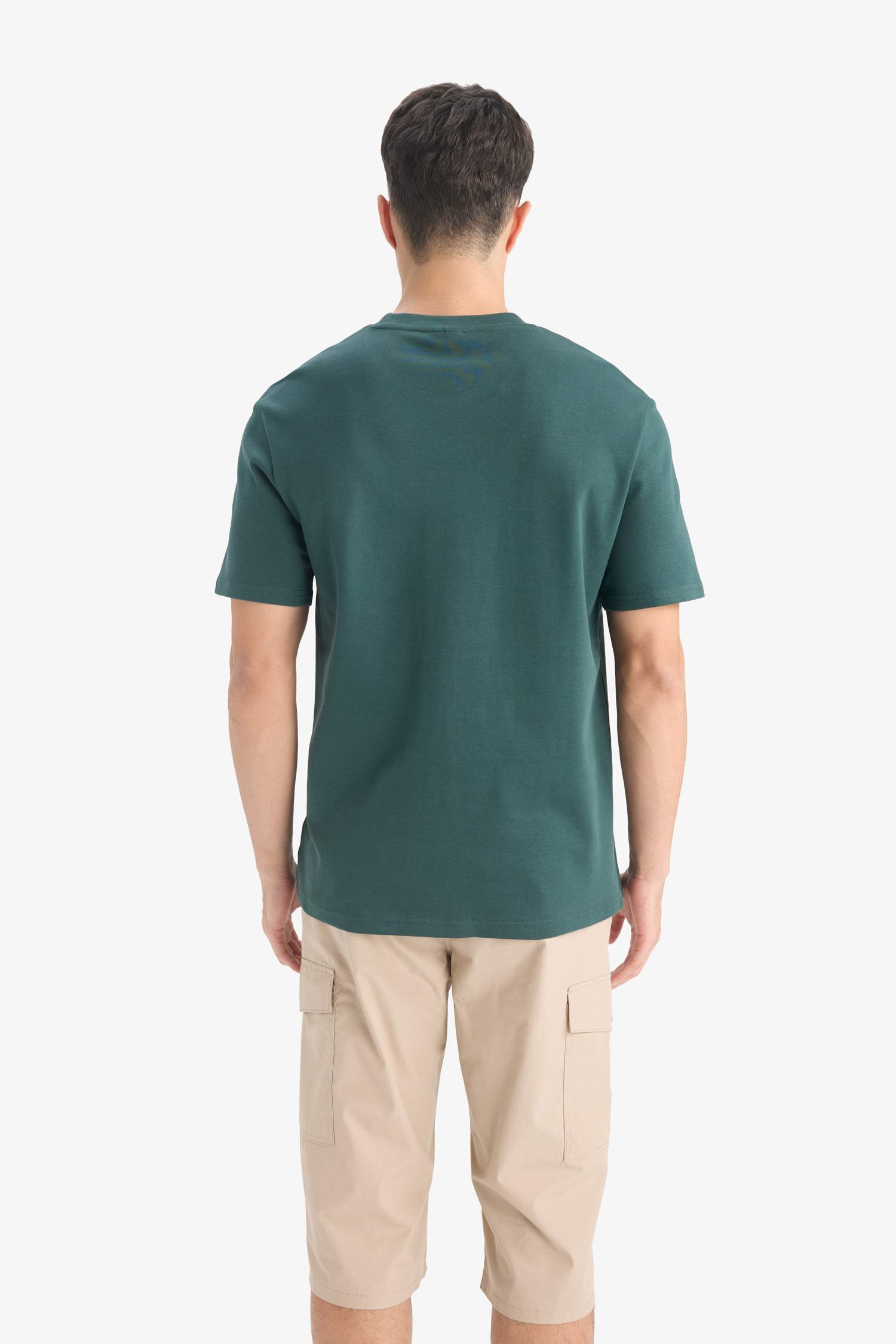 Regular Fit Crew Neck Short Sleeve T-Shirt