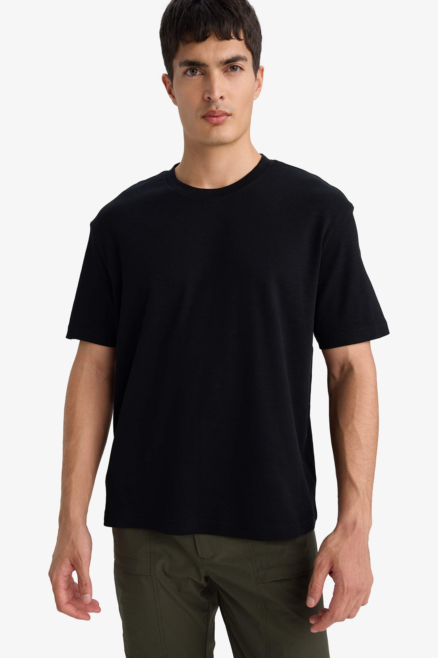 %100 Pamuk Basic Tişört