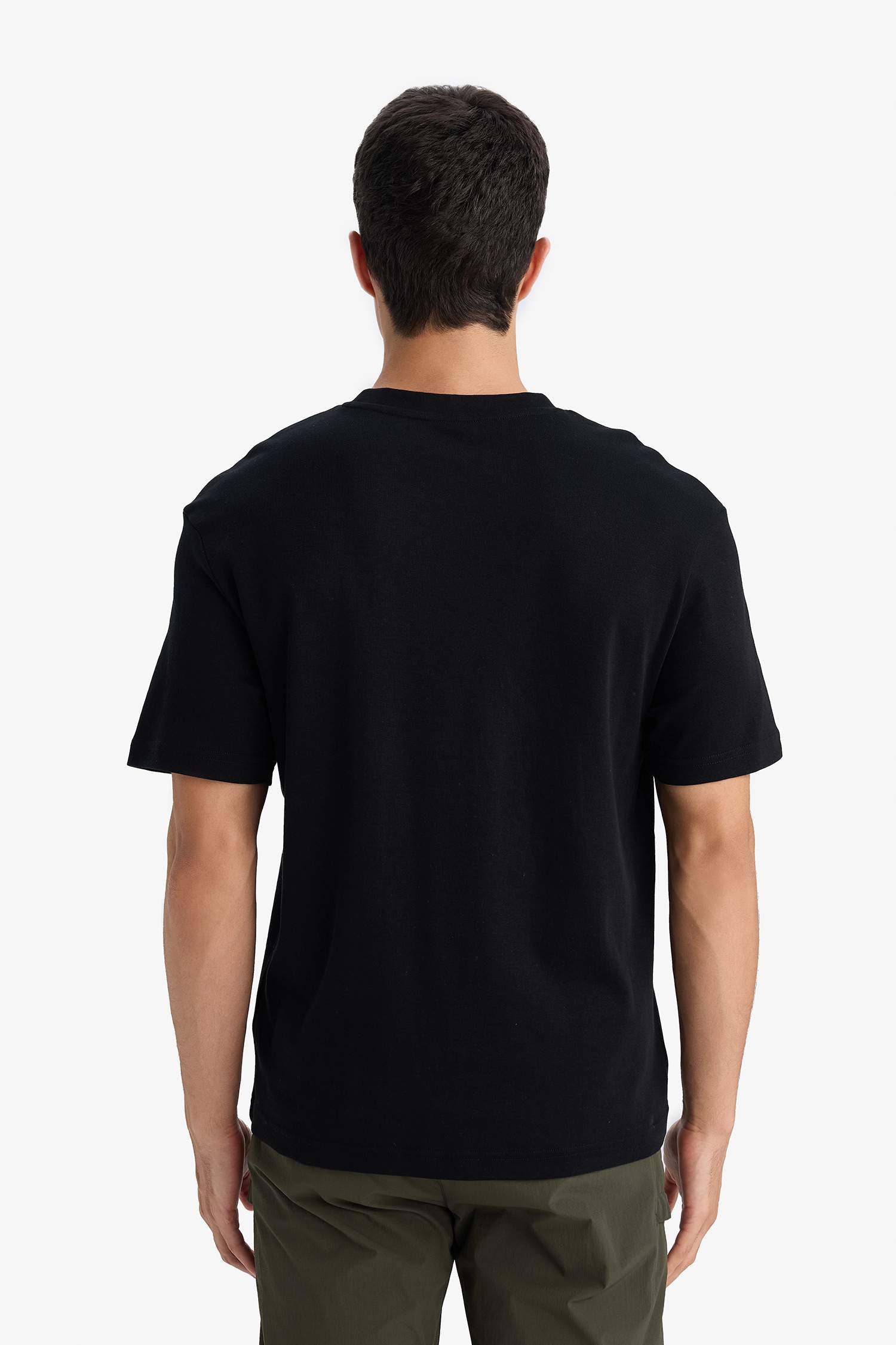 Regular Fit Crew Neck Short Sleeve T-Shirt