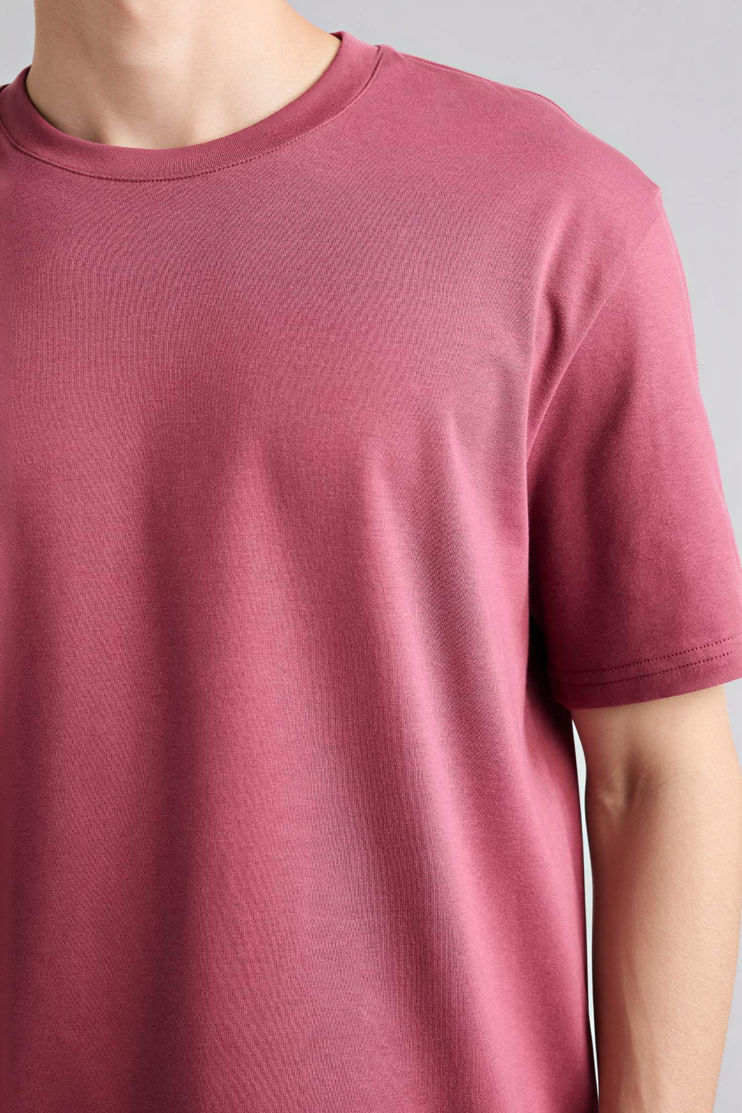 DeFacto Ultra Yumuşak %100 Pamuk REGULAR FIT Basic Tişört görsel 4