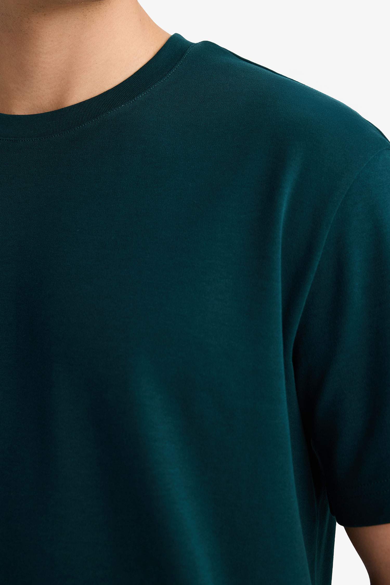 Regular Fit Crew Neck Short Sleeved T-shirt