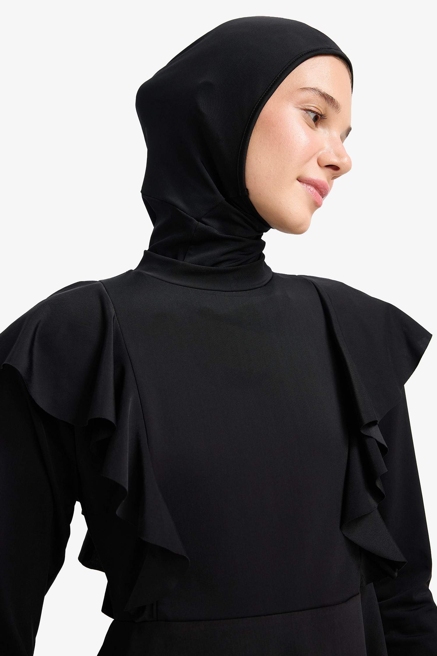 بوركيني محجبات قصة عادية سريع الجفاف - 5 قطع