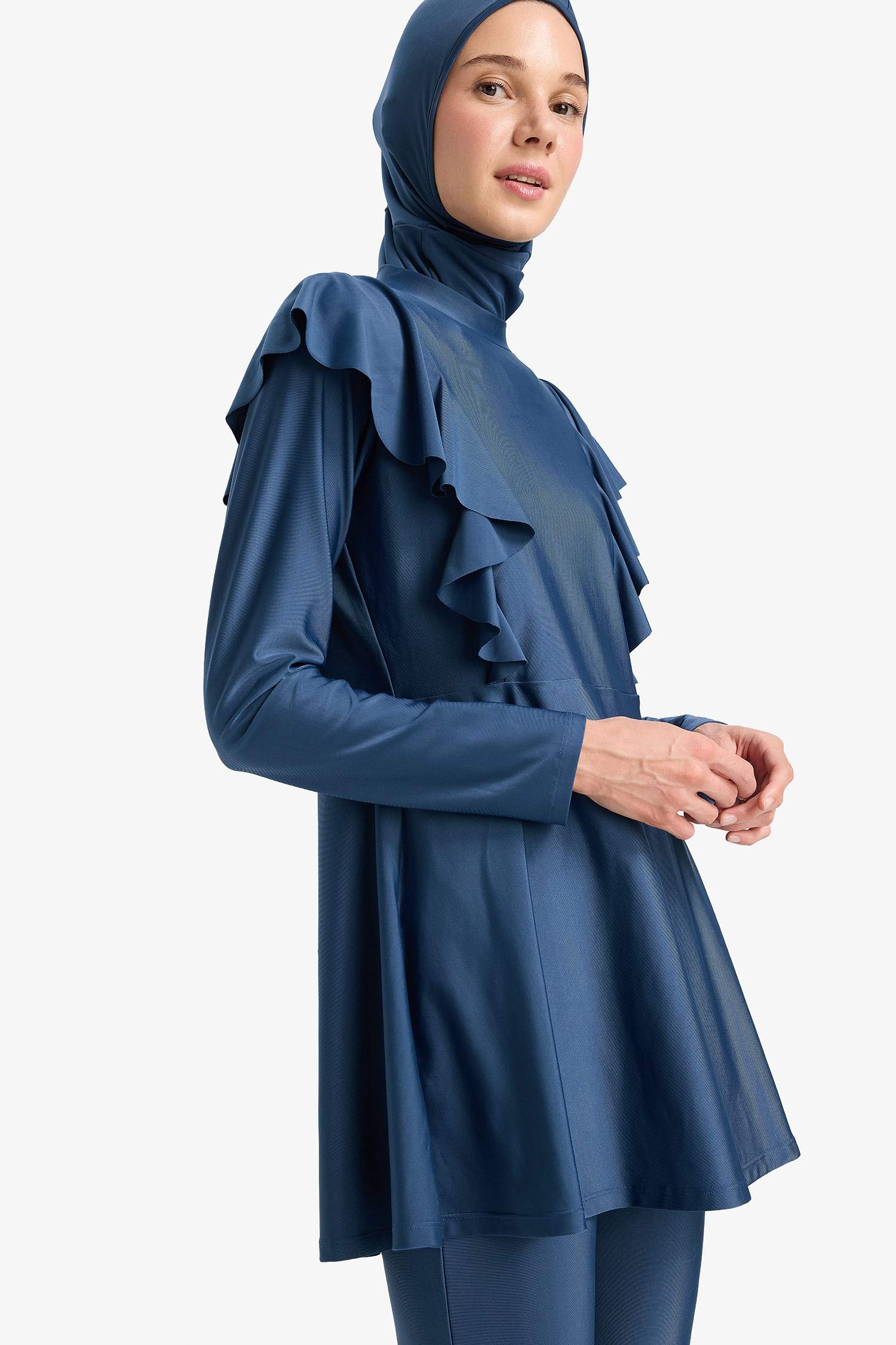 Regular Fit 5'li Hızlı Kuruyan Burkini Takımı