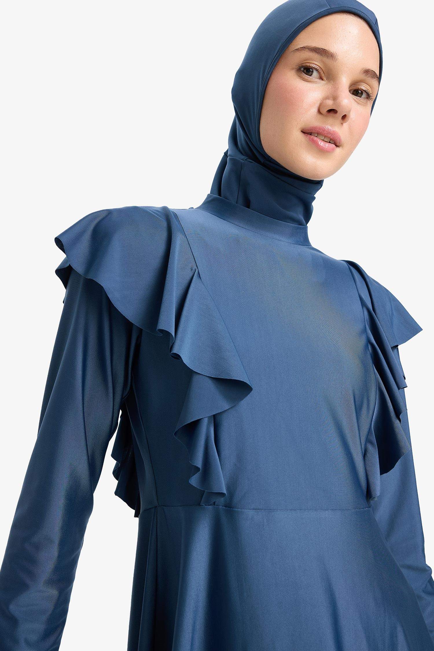 Regular Fit 5'li Hızlı Kuruyan Burkini Takımı