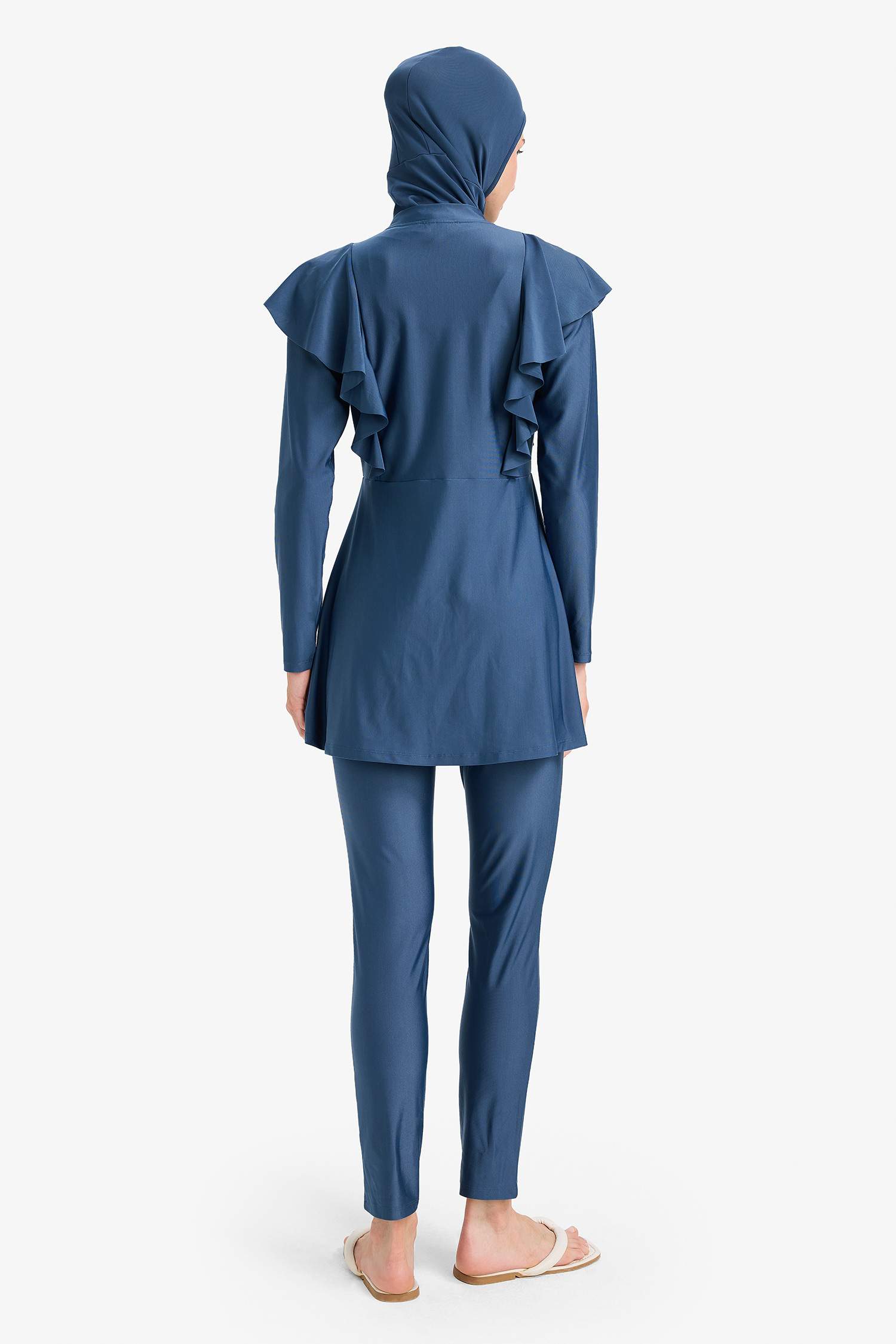 Regular Fit 5'li Hızlı Kuruyan Burkini Takımı