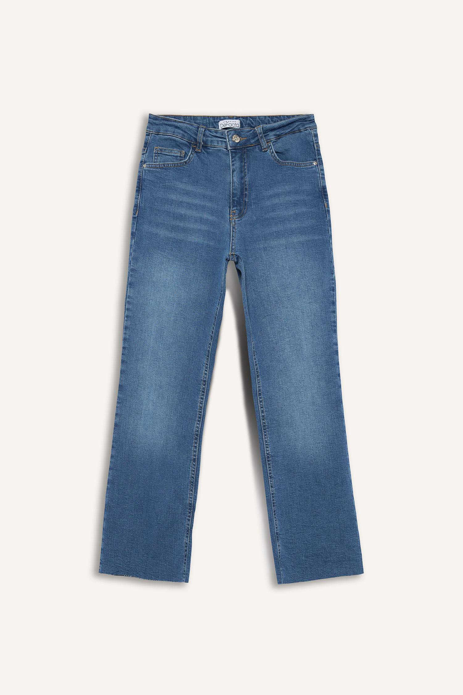 Crop Flare Fit High Waist Ankle Length Jeans