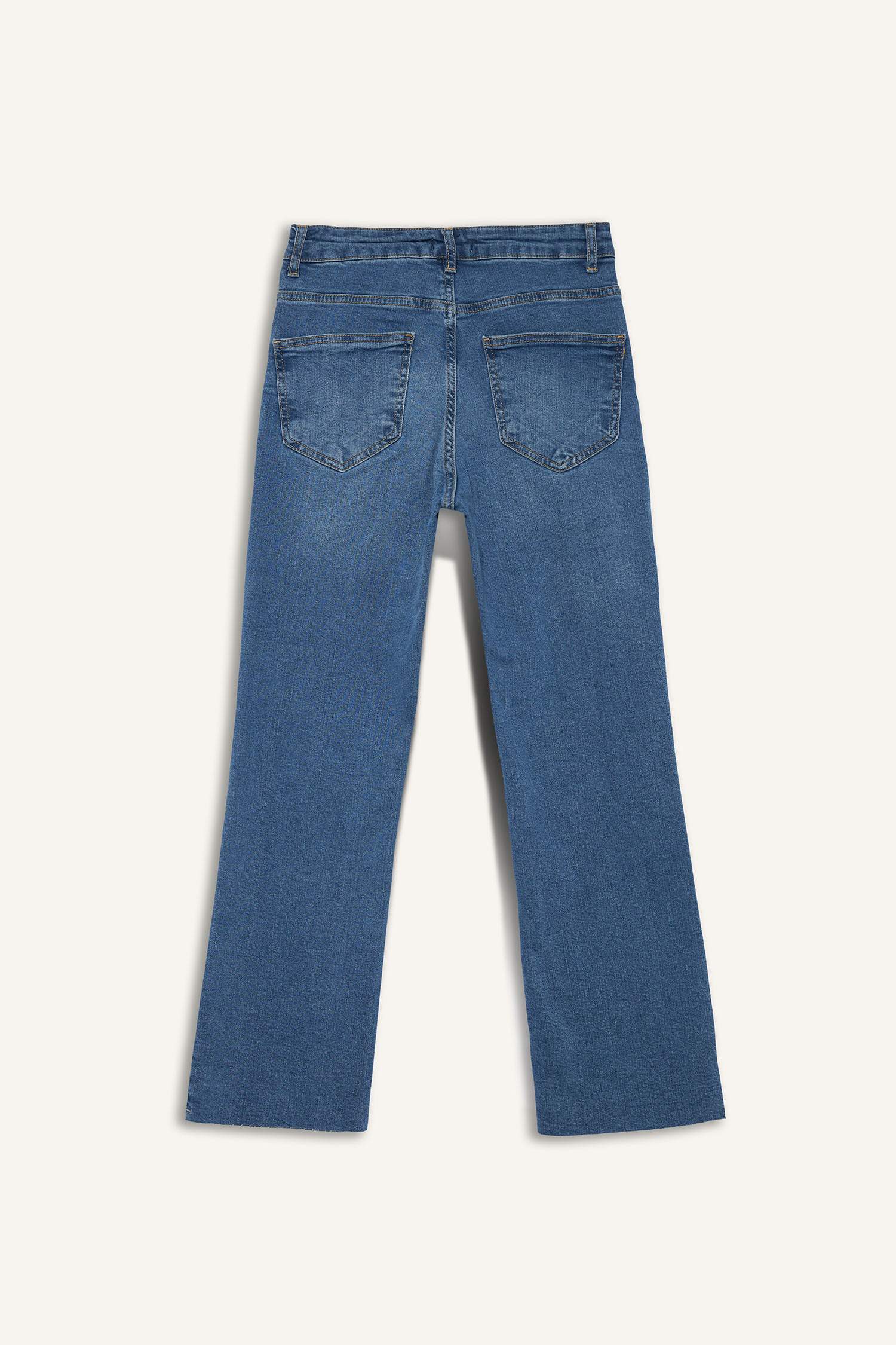 Crop Flare Fit High Waist Ankle Length Jeans