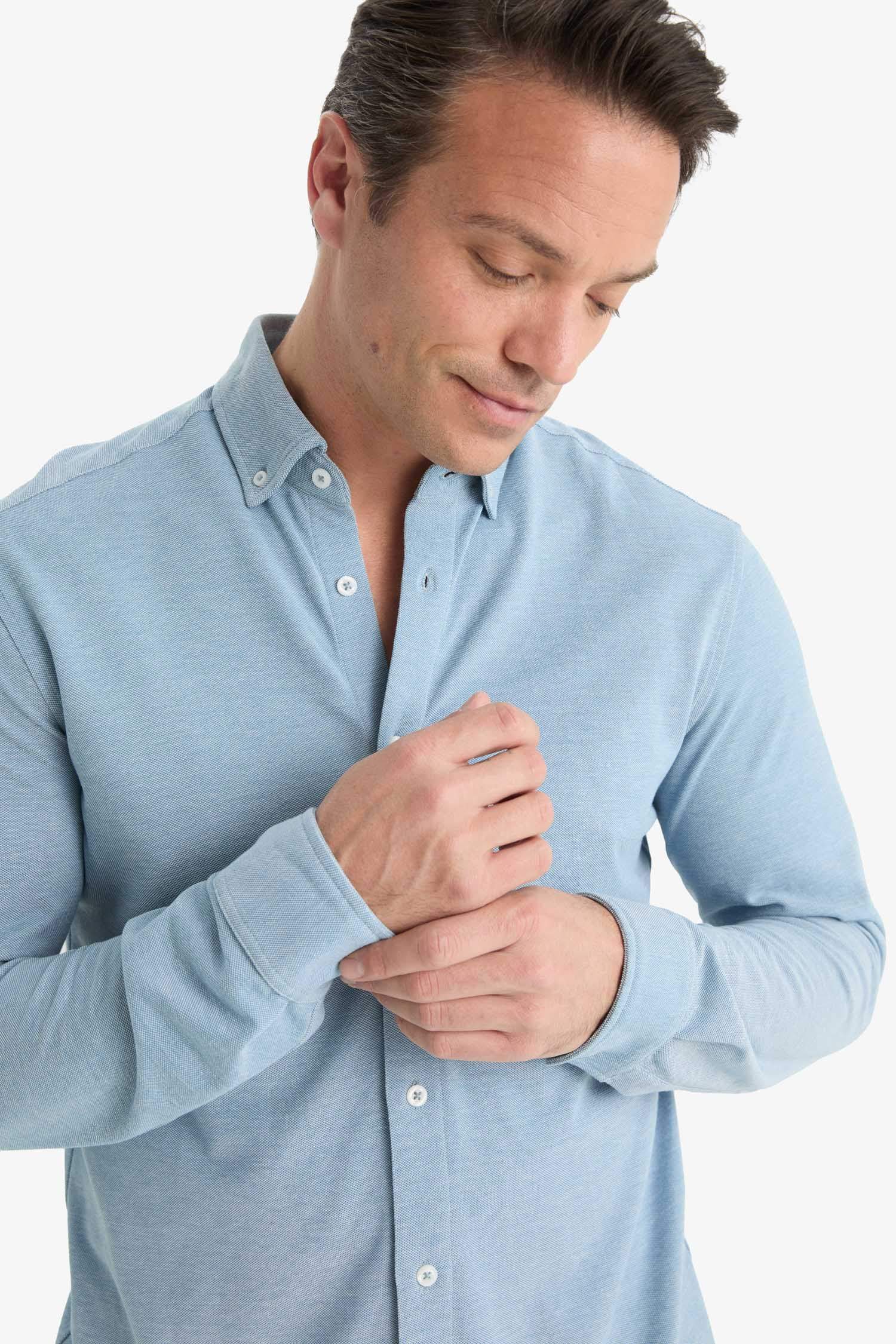 Regular Fit Polo Shirt Long Sleeve Shirt