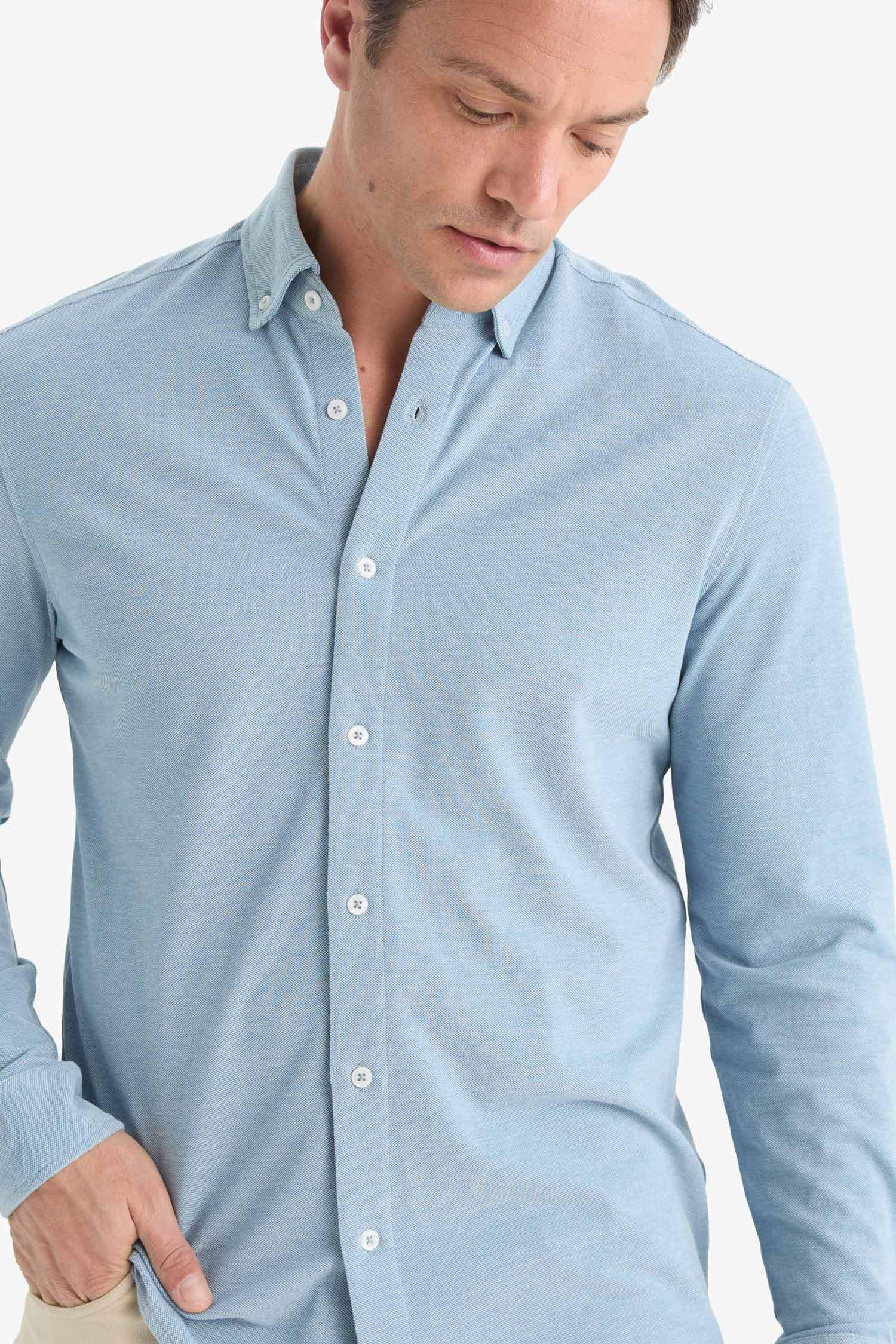 Regular Fit Polo Shirt Long Sleeve Shirt