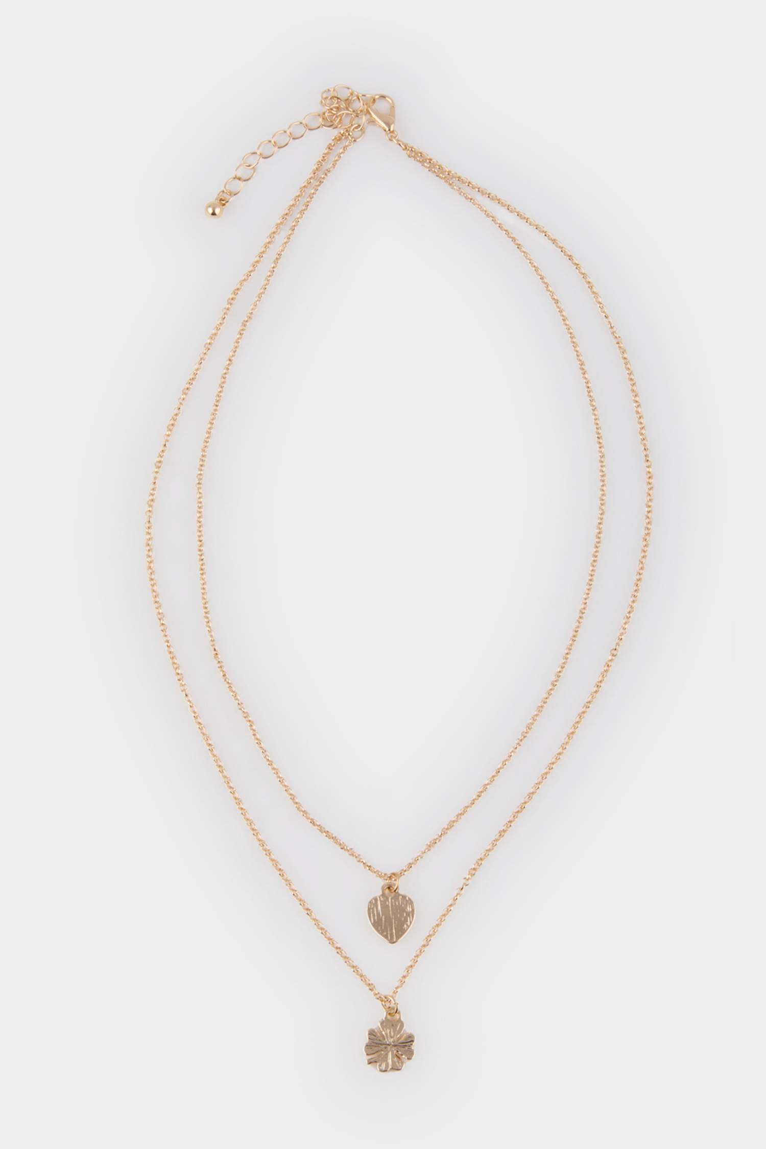 حلق نسائي ذهبي - قطعتين