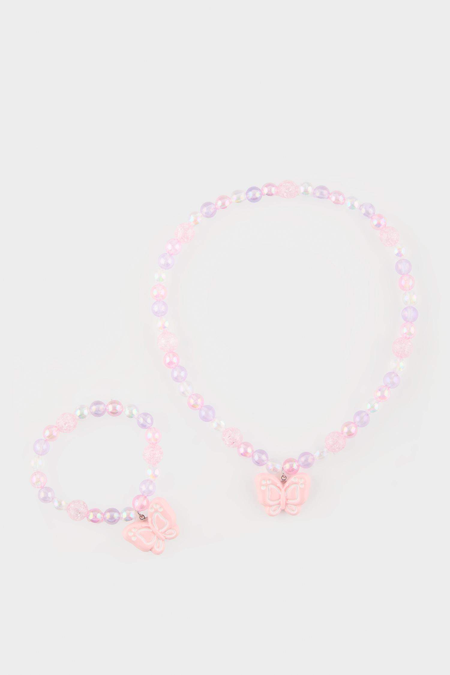 سلسله بناتي على شكل فراشة - قطعتين