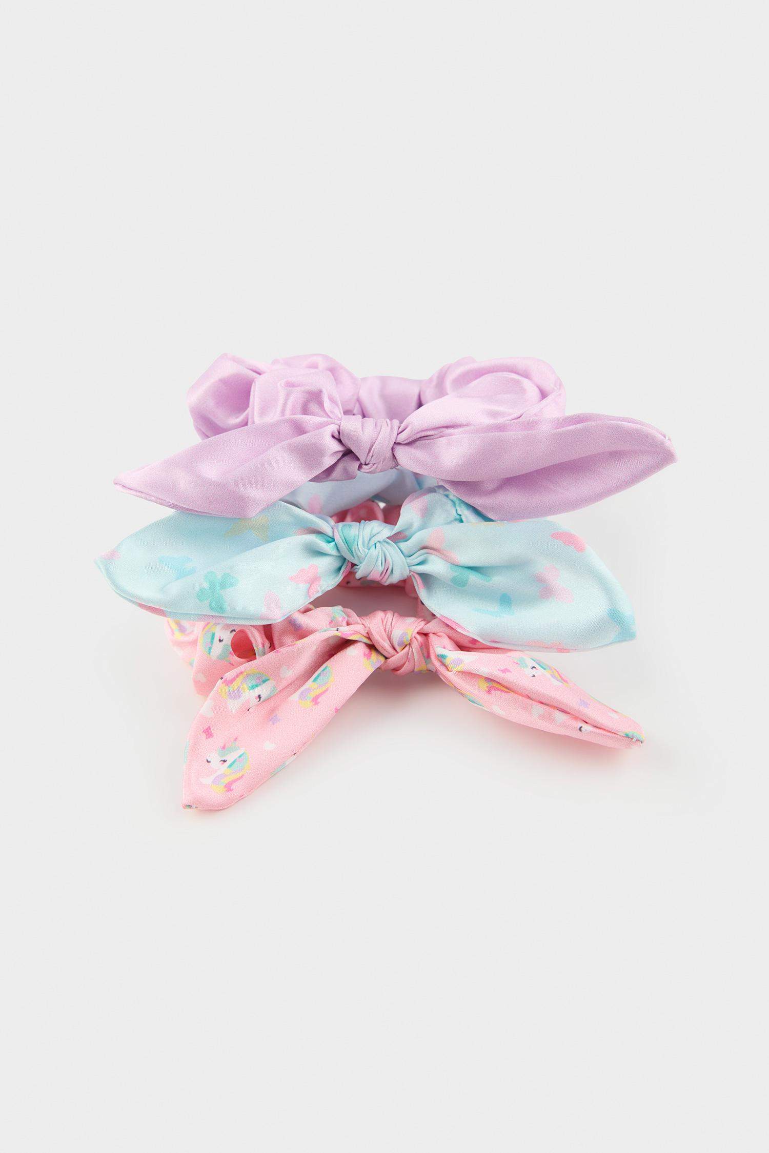 Kız Çocuk 3'lü Lastik Toka