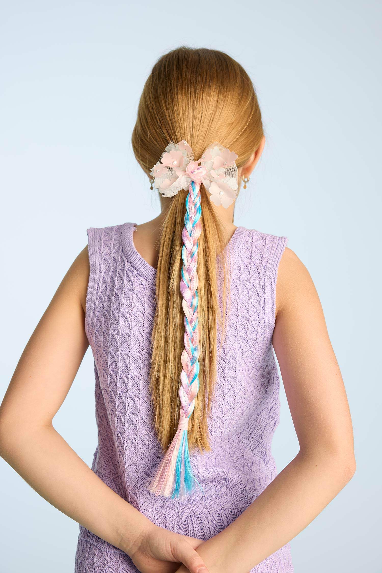 ربطة شعر بناتي ملون