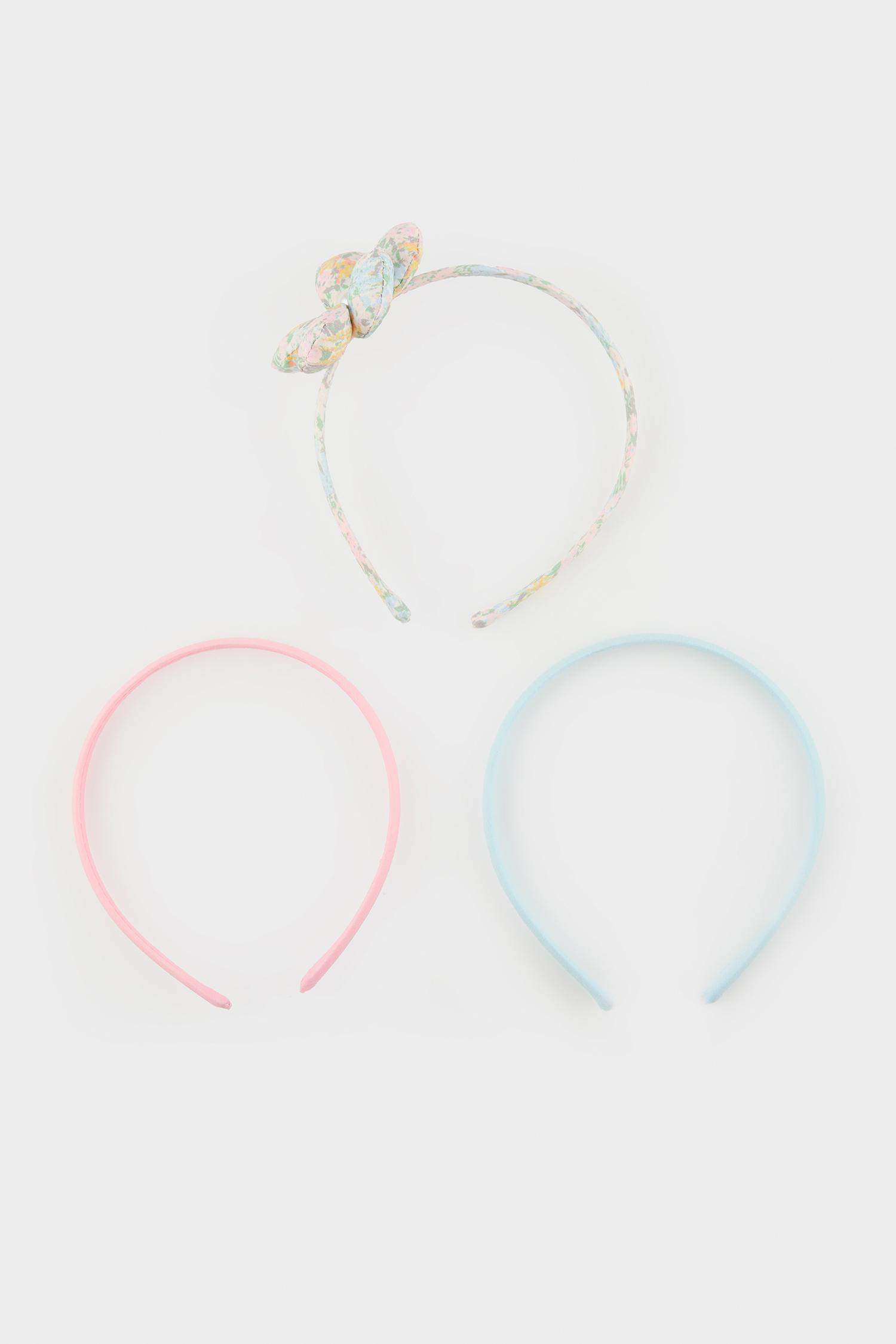 Kız Çocuk 3'lü Çiçekli Taç