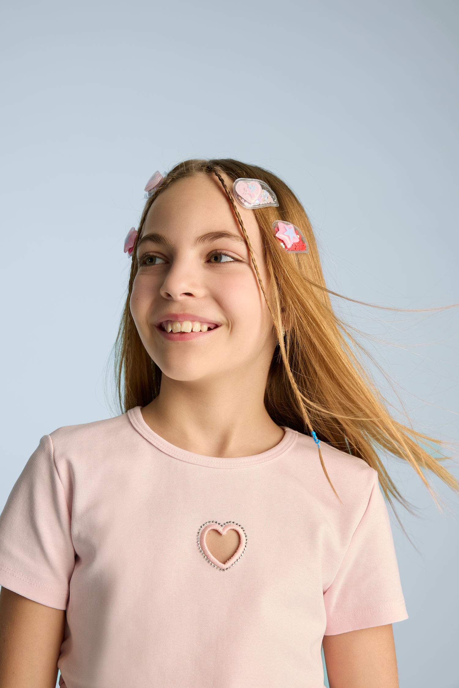 مشبك شعر بناتي -4 قطع