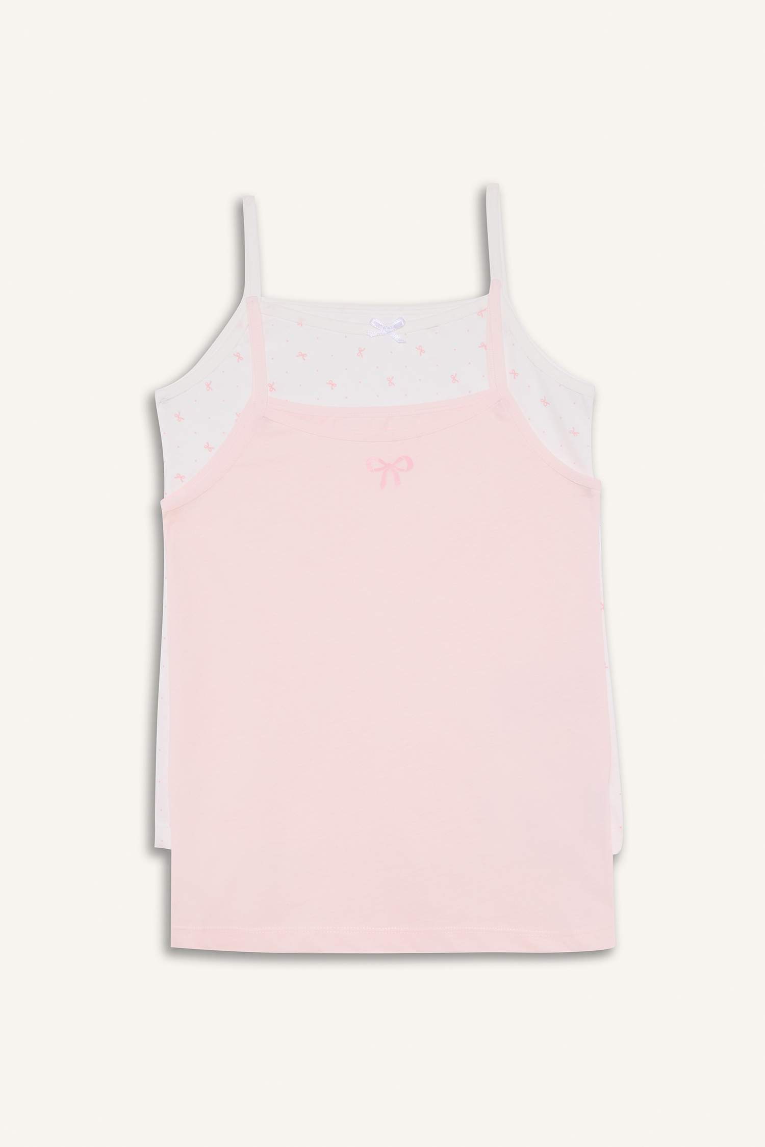 فانيلة بناتي قصة عادية - قطعتين