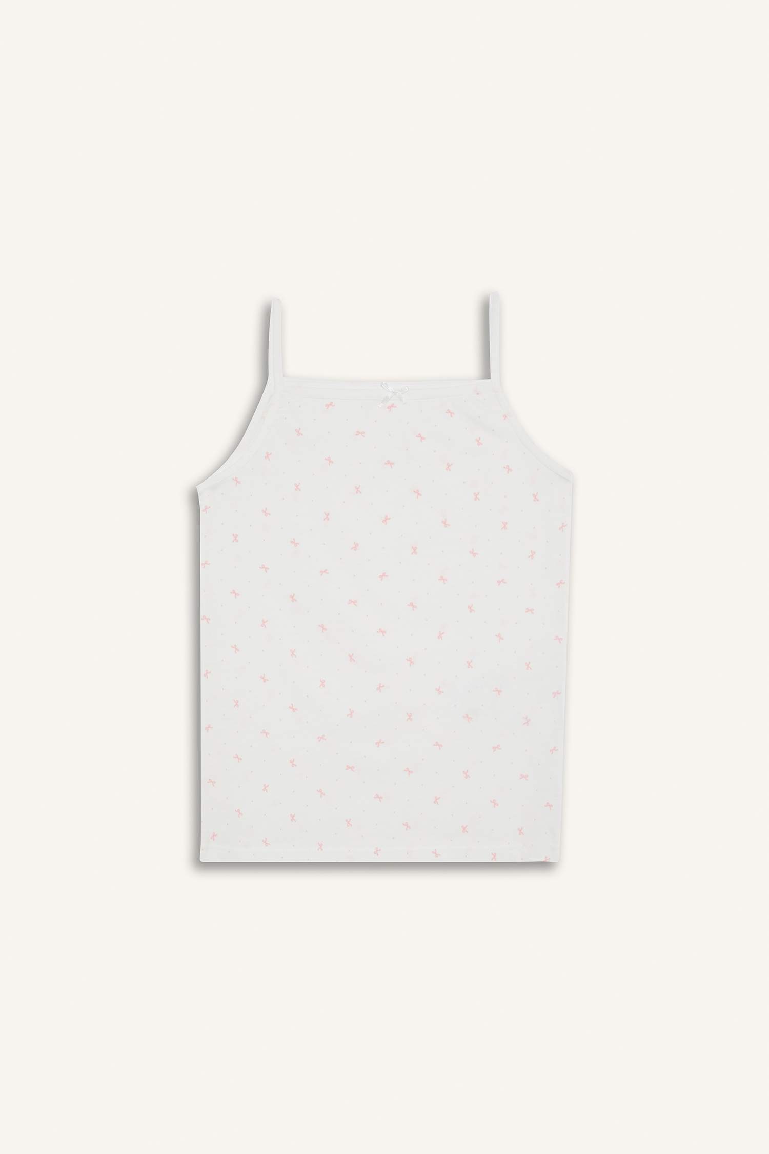 Girl Patterned 2 Piece Undershirts