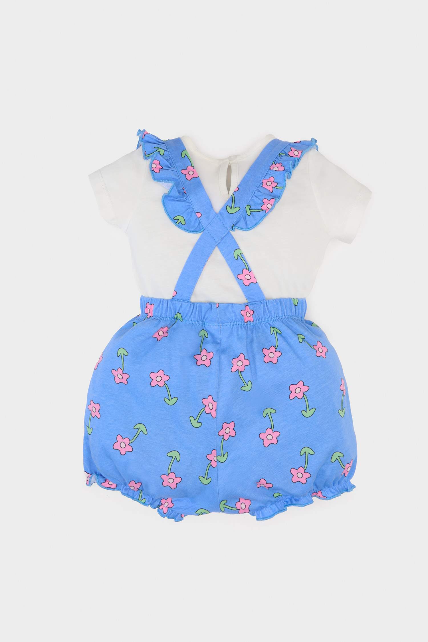 Baby Girl Floral Cotton 2 Piece Set