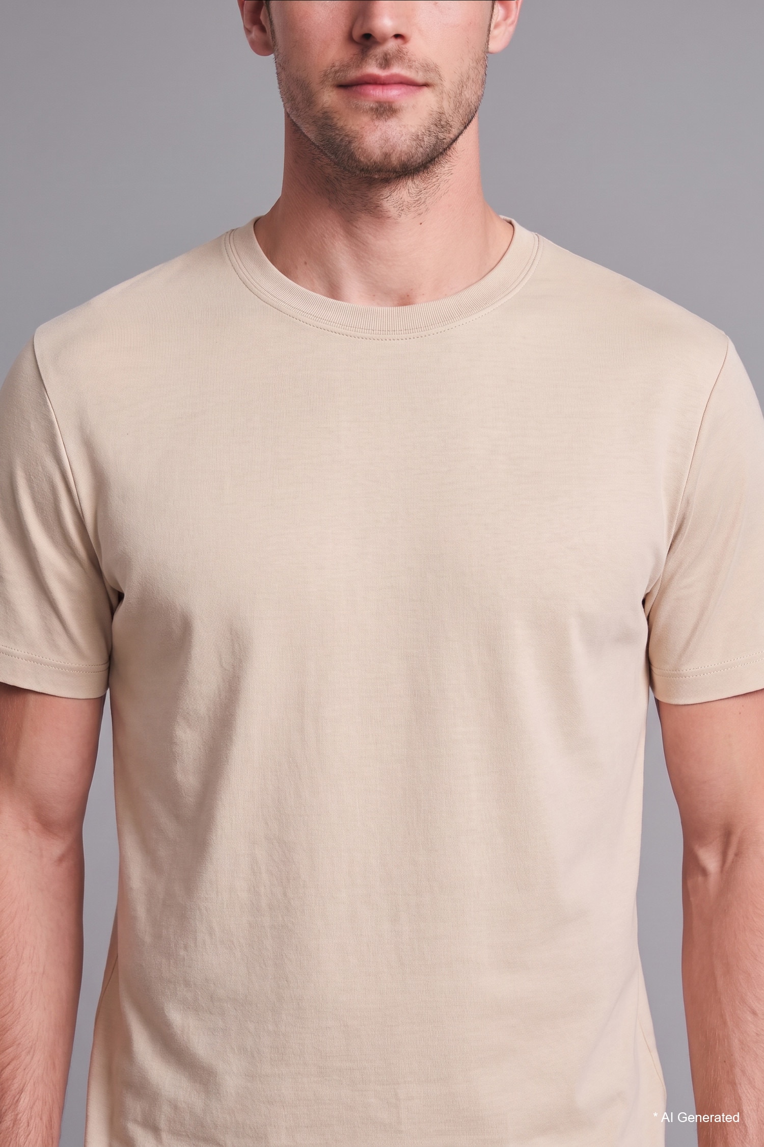 DeFacto Pamuklu Regular Fit Basic Tişört görsel 5