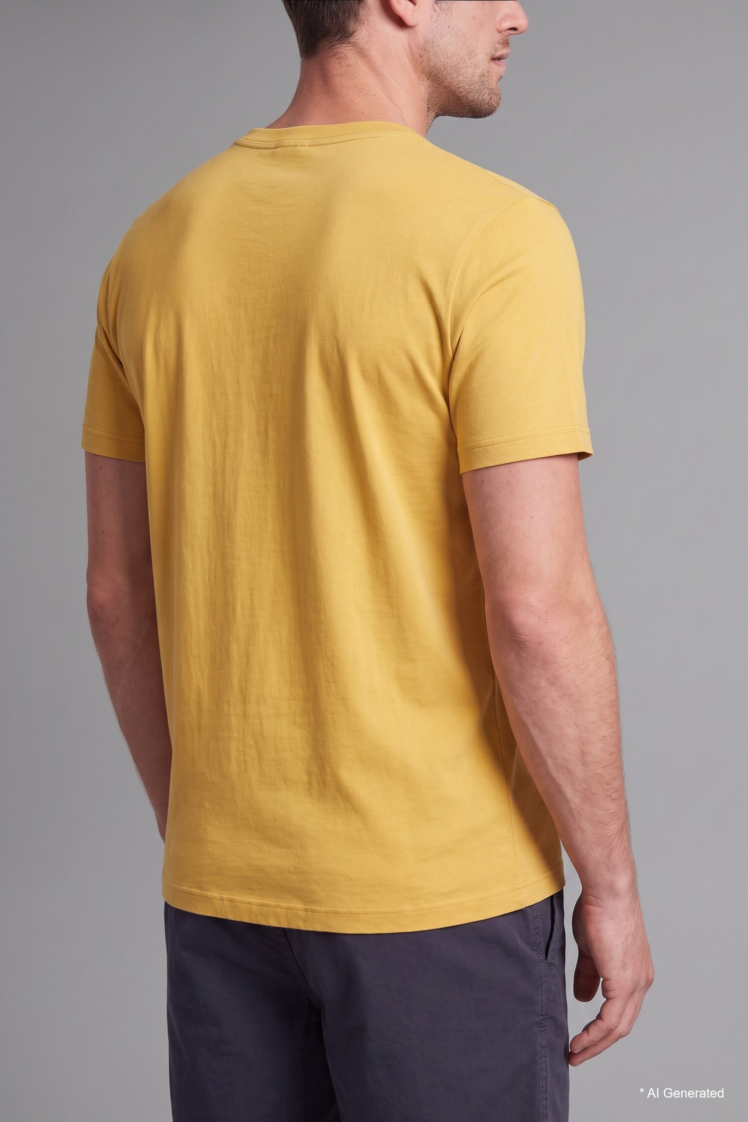 DeFacto Pamuklu Regular Fit Basic Tişört görsel 7