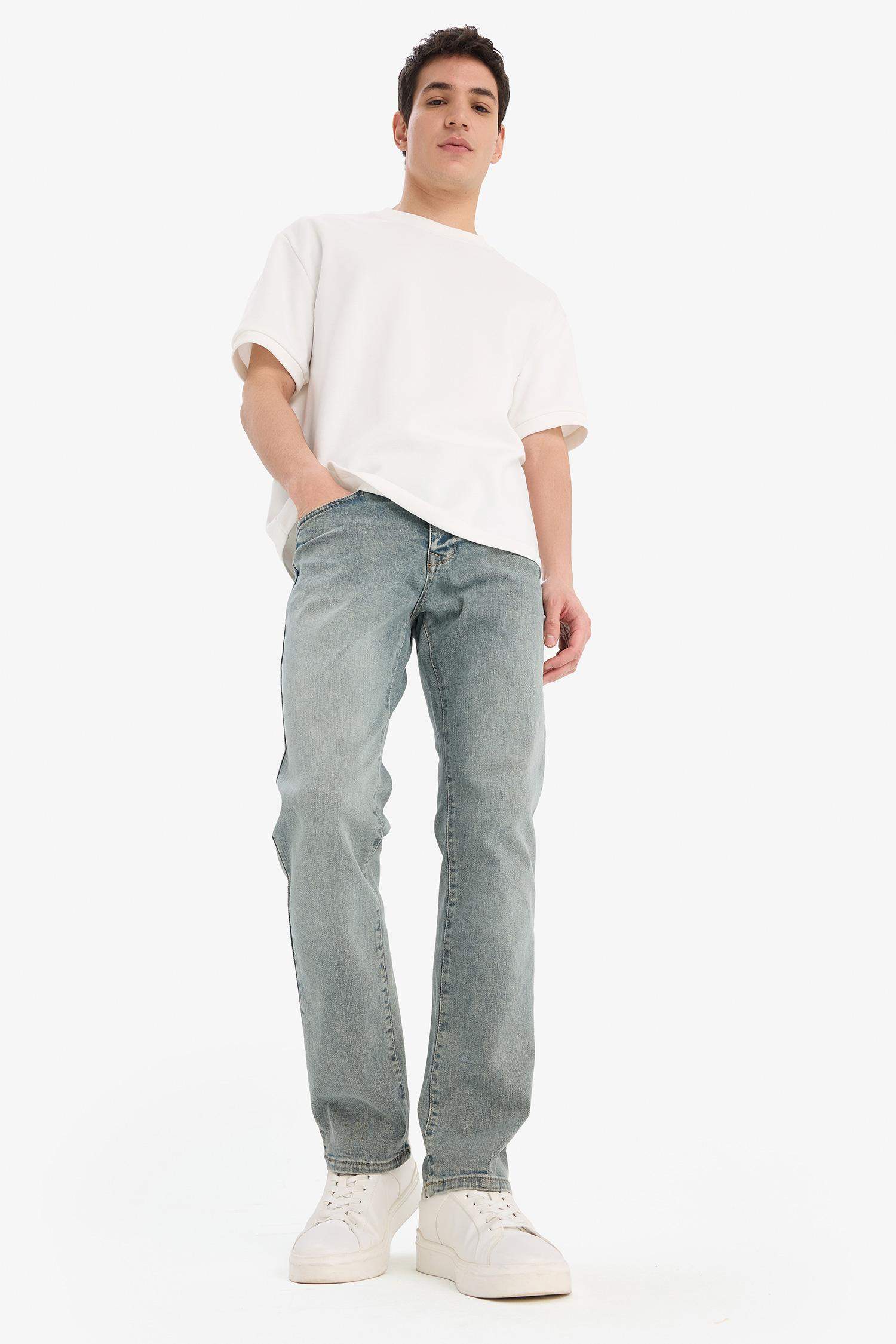 Sergio Regular Fit Normal Kalıp Normal Bel Boru Paça Jean Pantolon