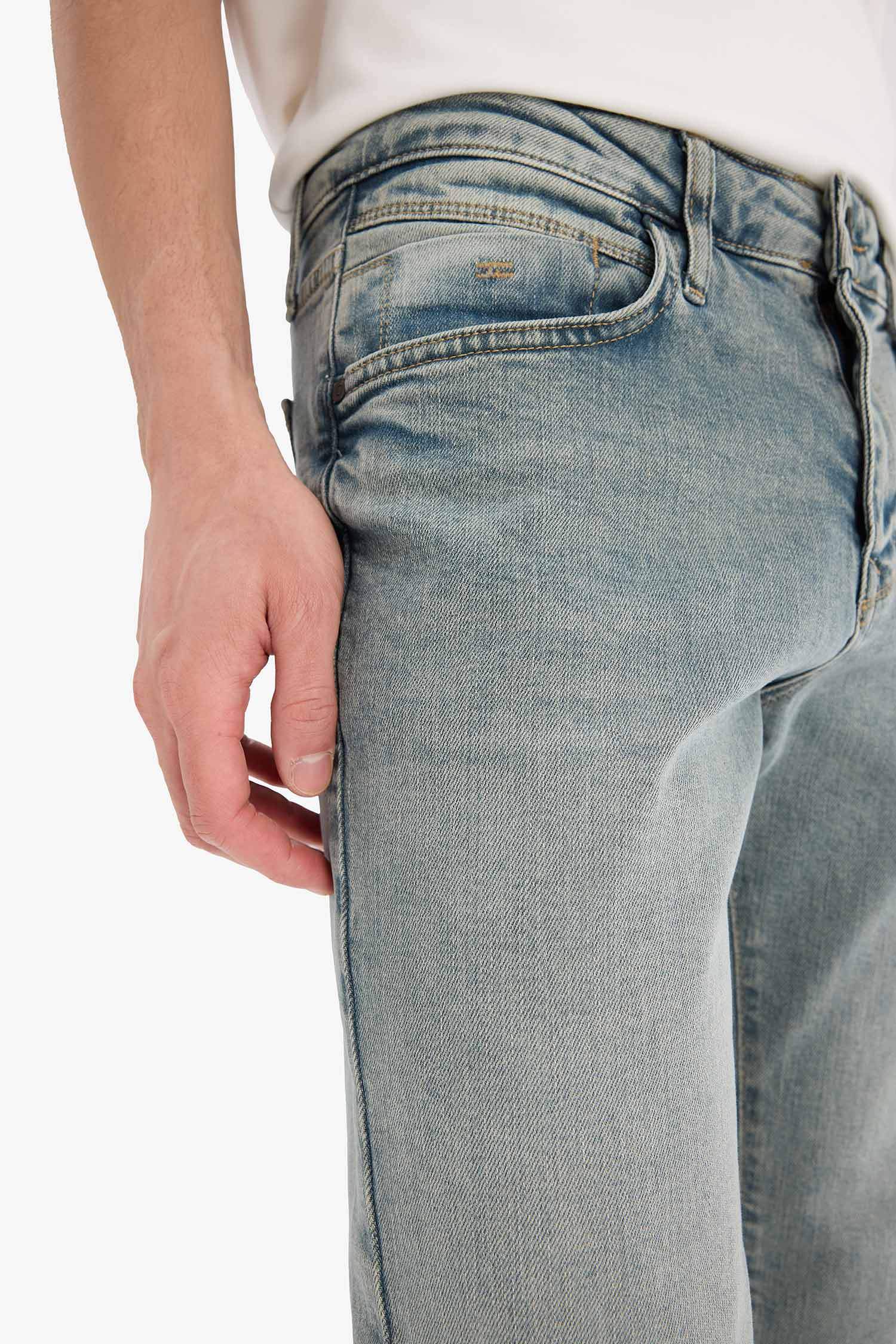 Sergio Regular Fit Normal Kalıp Normal Bel Boru Paça Jean Pantolon