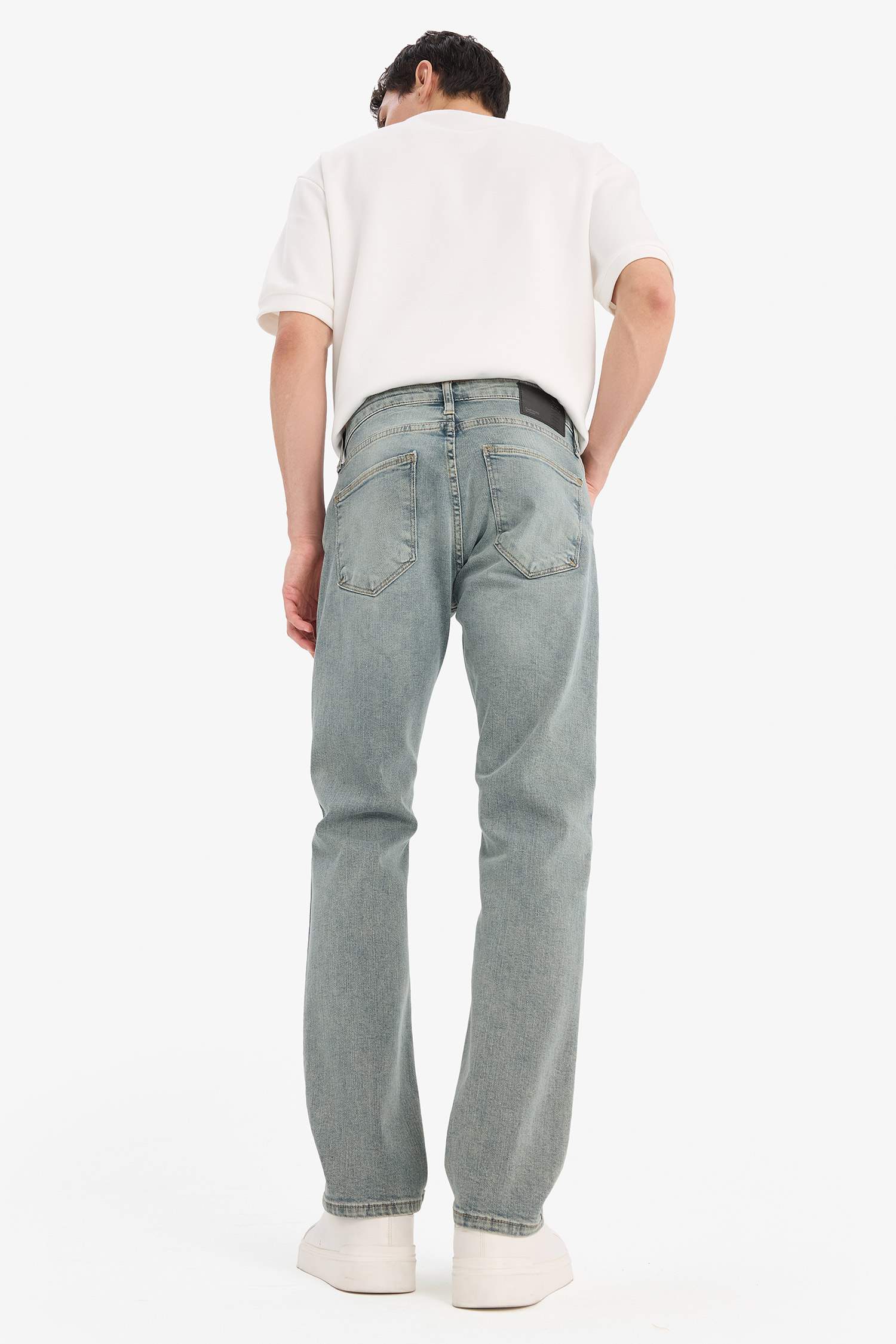 Sergio Regular Fit Normal Kalıp Normal Bel Boru Paça Jean Pantolon