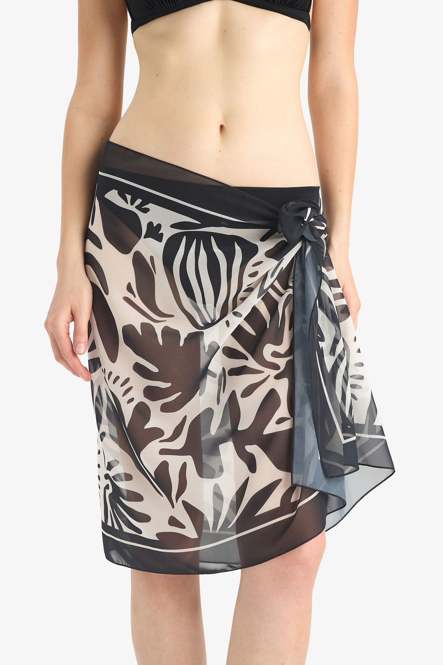 Fall in Love Regular Fit Chiffon Beachwear