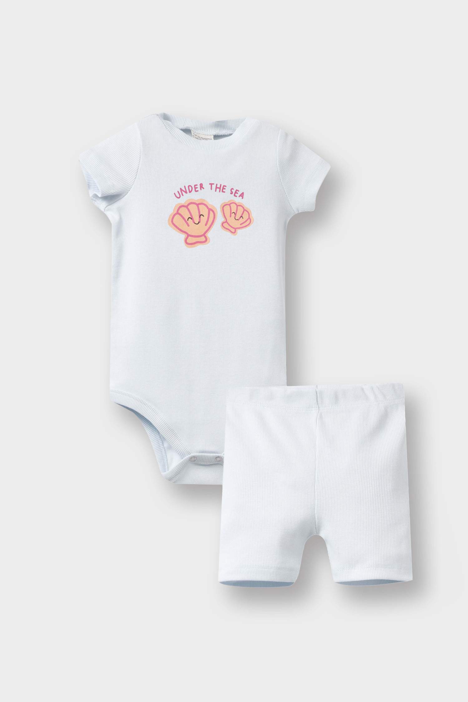 Baby Girl Rainbow Printed Corduroy 2 Piece Set