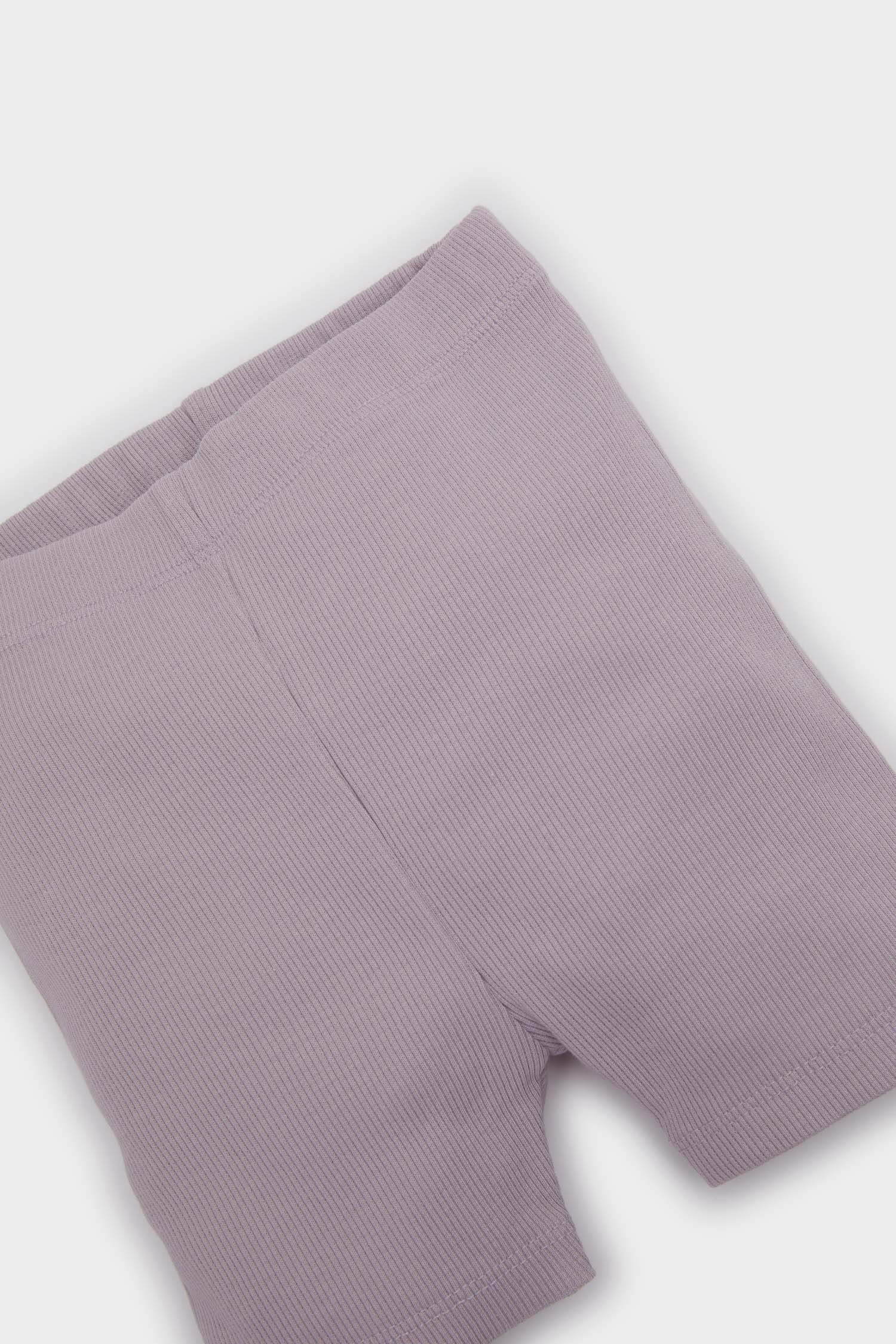 Baby Girl Rainbow Printed Snap Body Shorts 2 Piece Set