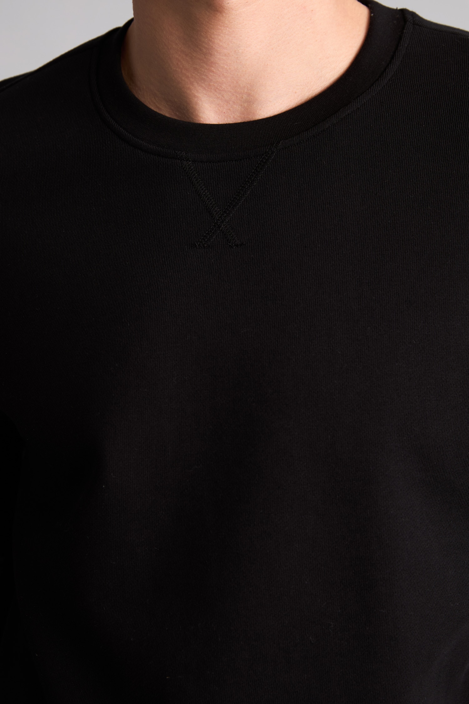DeFacto Pamuklu Regular Fit Basic Sweatshirt görsel 4