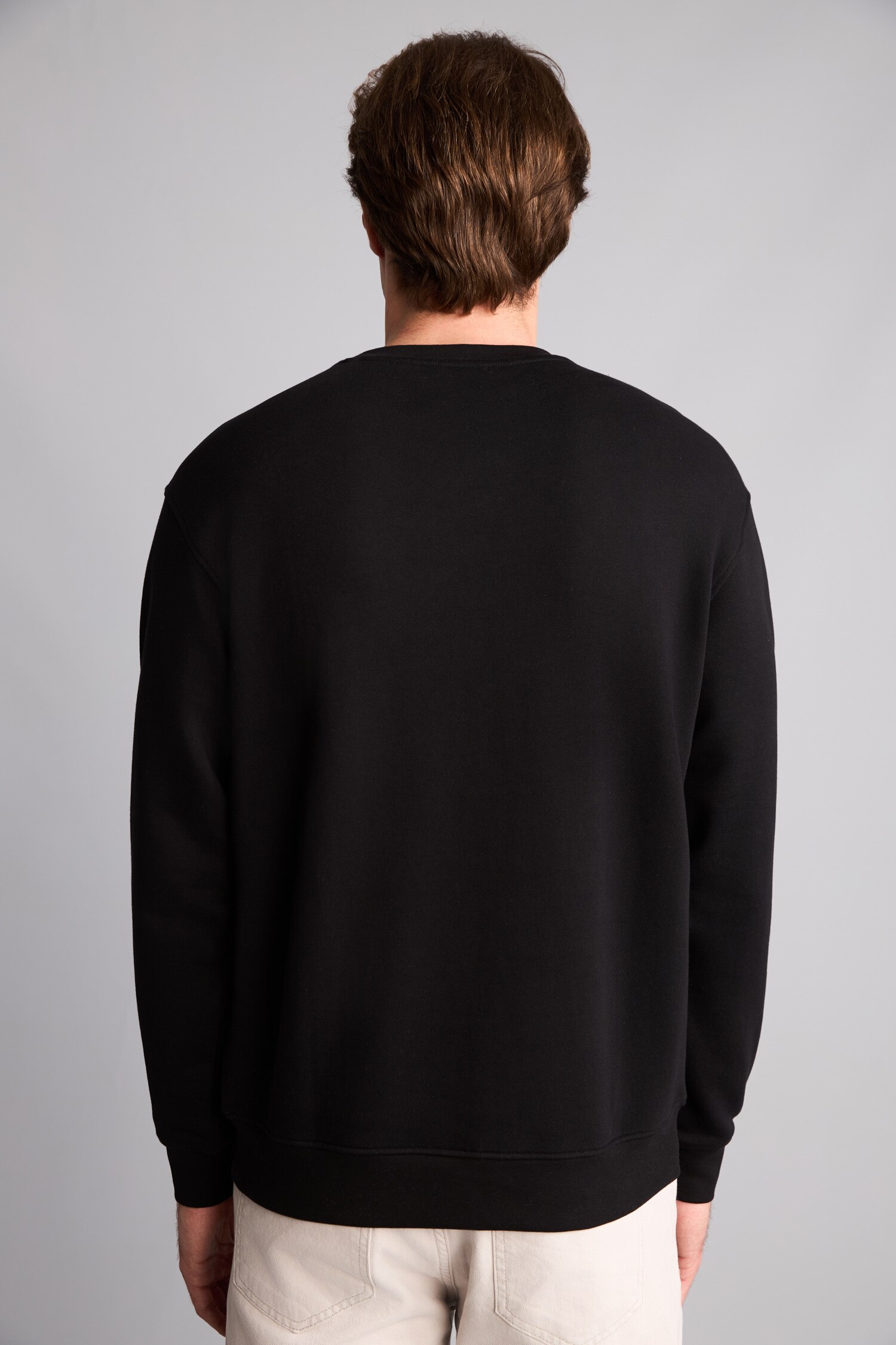 DeFacto Pamuklu Regular Fit Basic Sweatshirt görsel 5