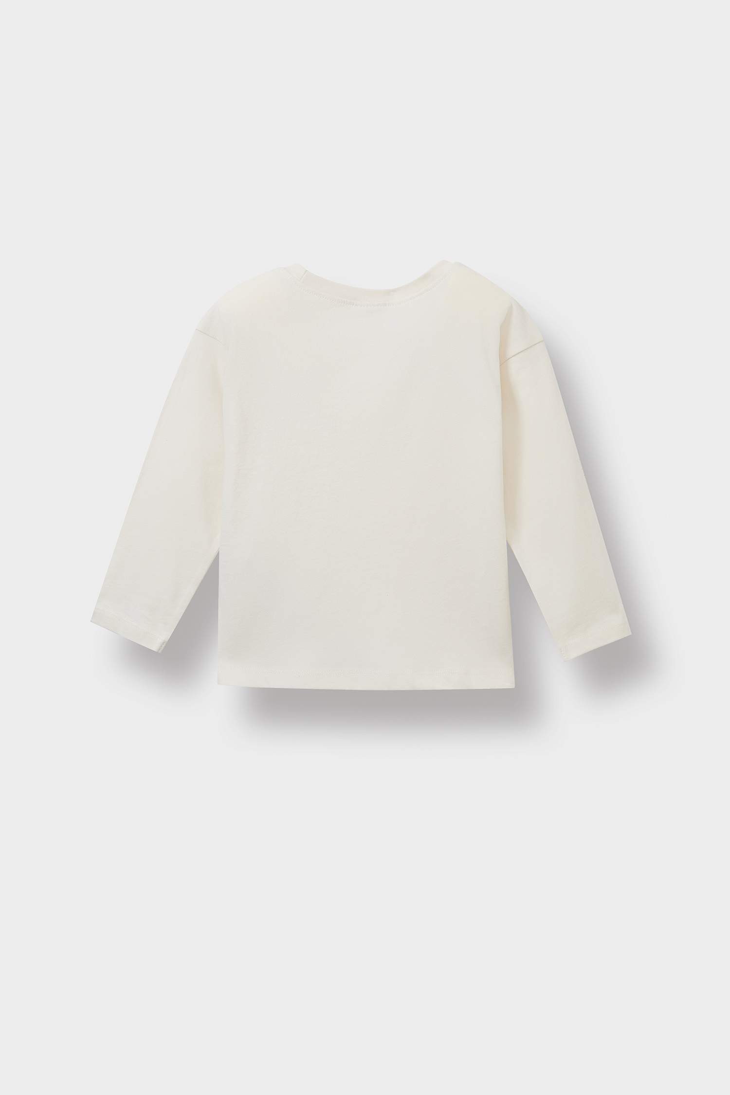 Baby Girl Regular Fit Crew Neck Long Sleeve T-Shirt