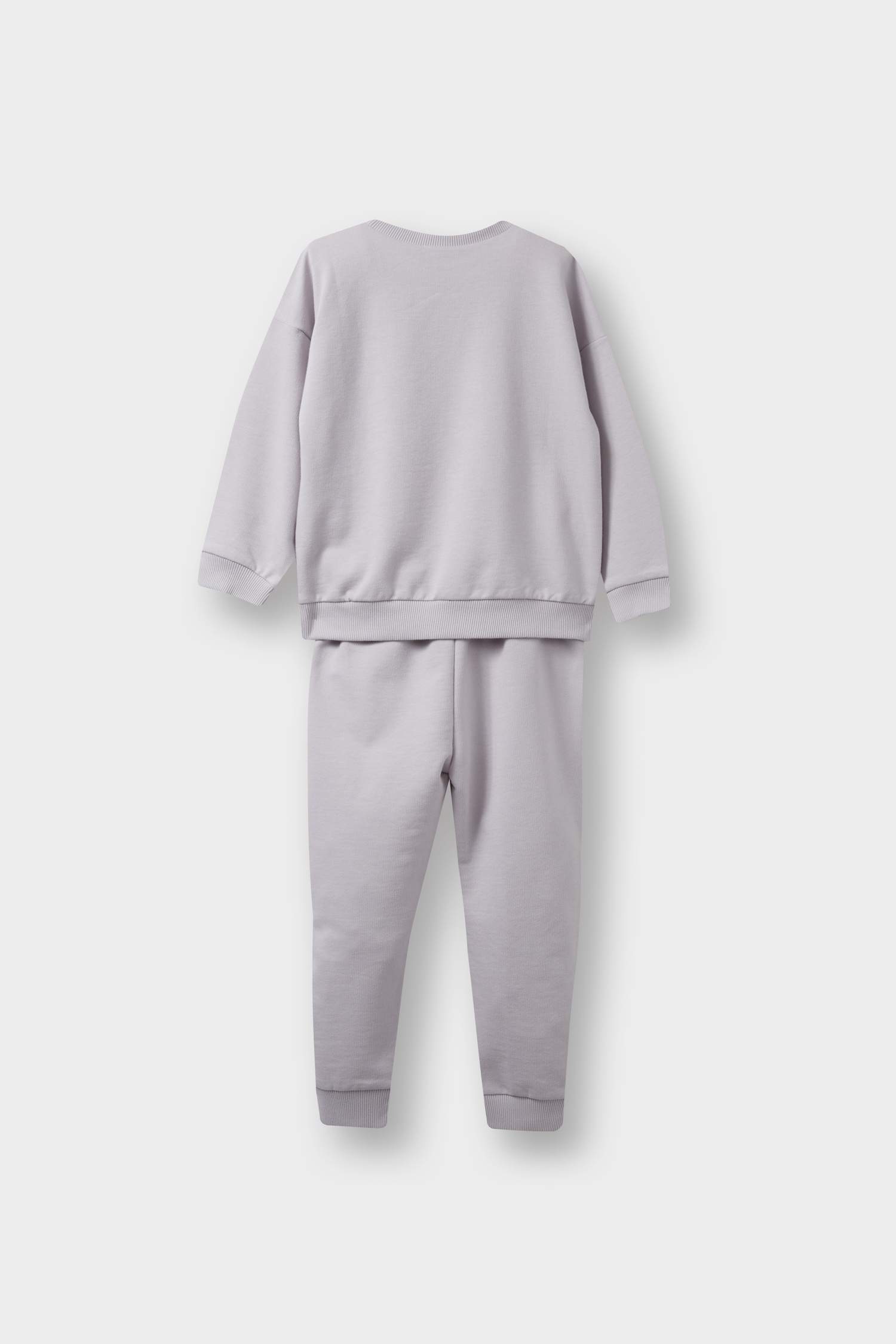 Baby Girl Basic Sweatshirt Sweatpants 2 Piece Set