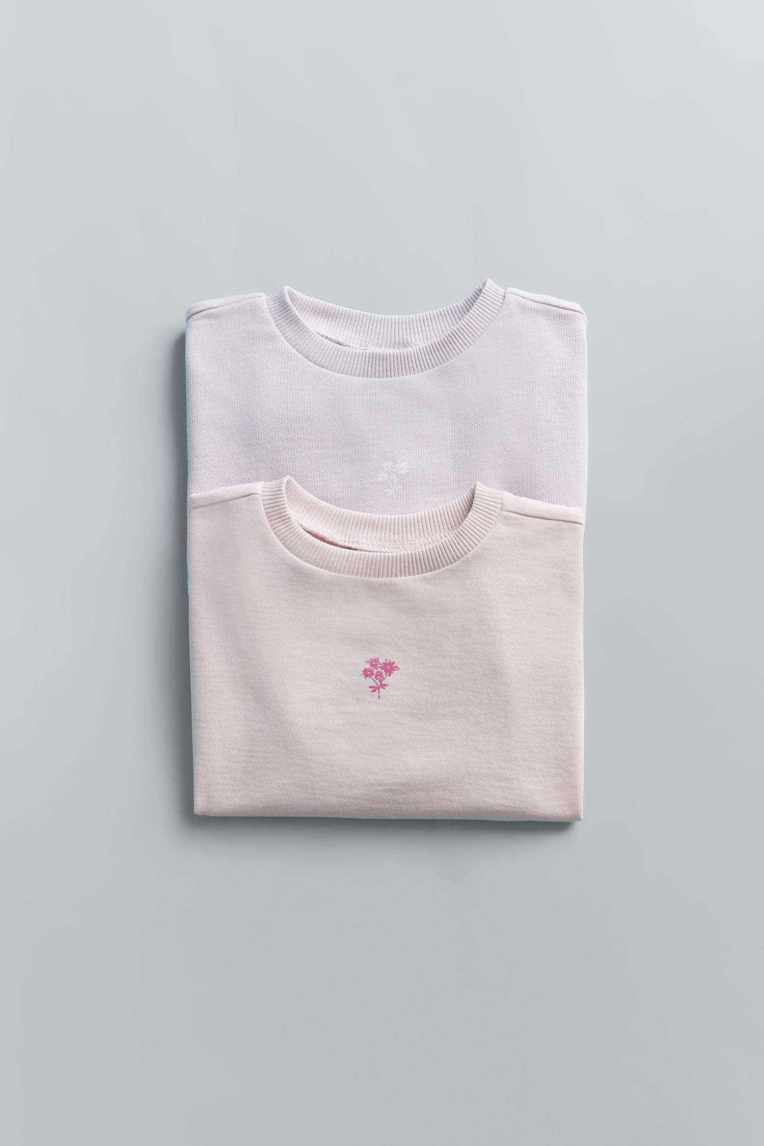 Baby Girl Sweatshirt Fabric 2 Piece Set