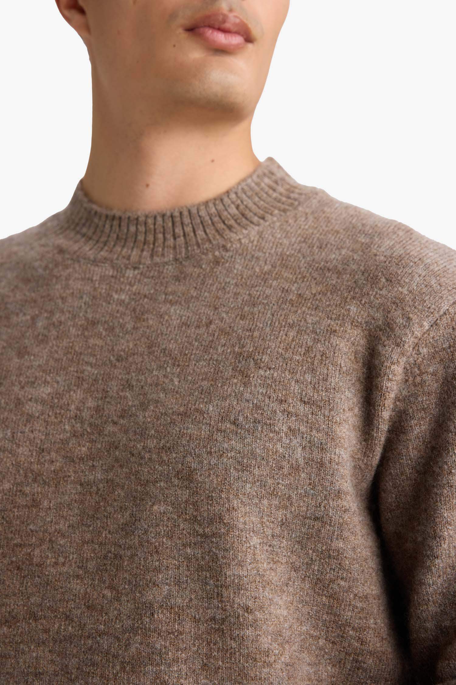 Relax Fit Crew Neck Knitwear Pullover
