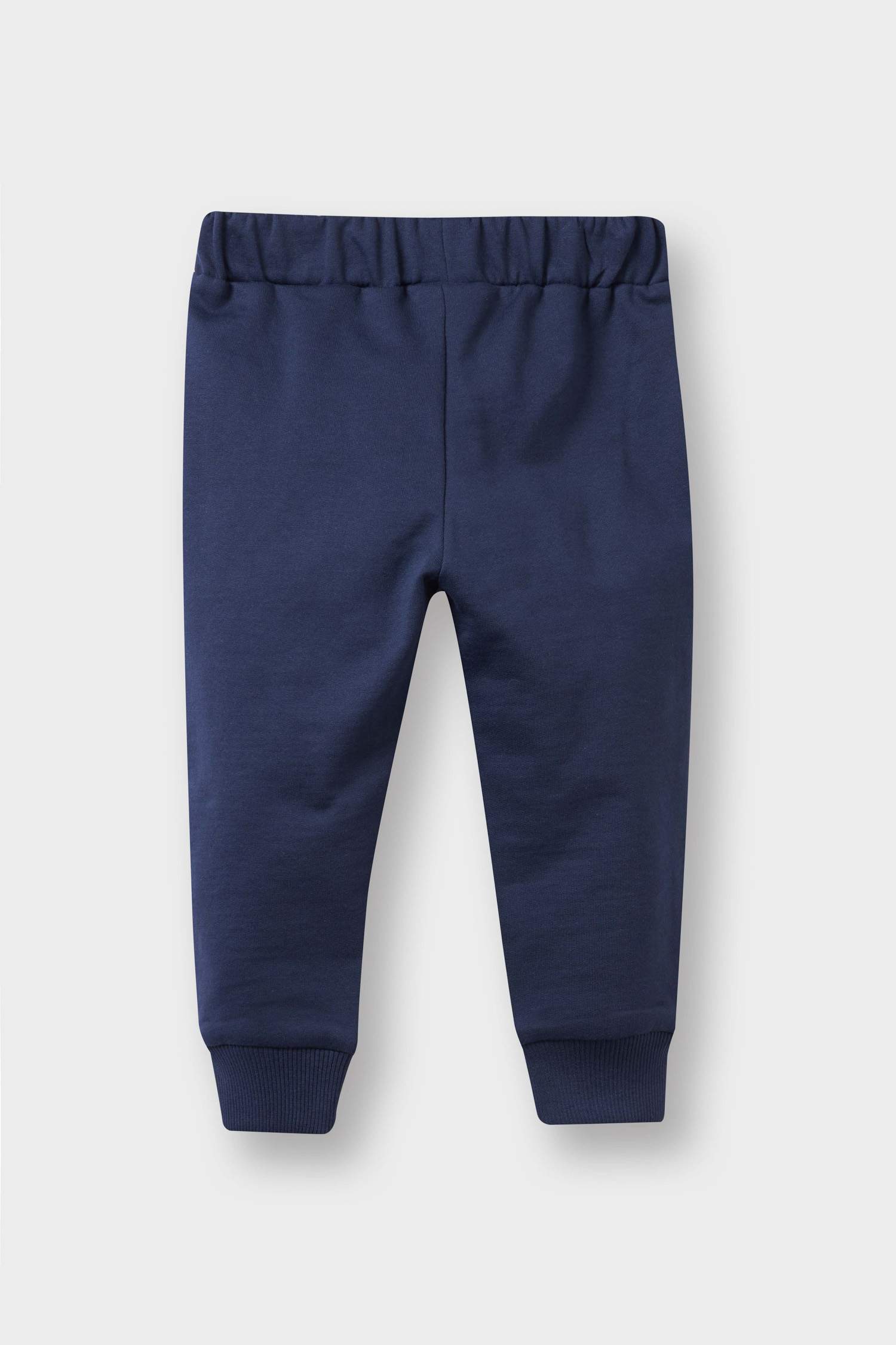 بنطرون قماش رقيق قصة عادية من قطعتين