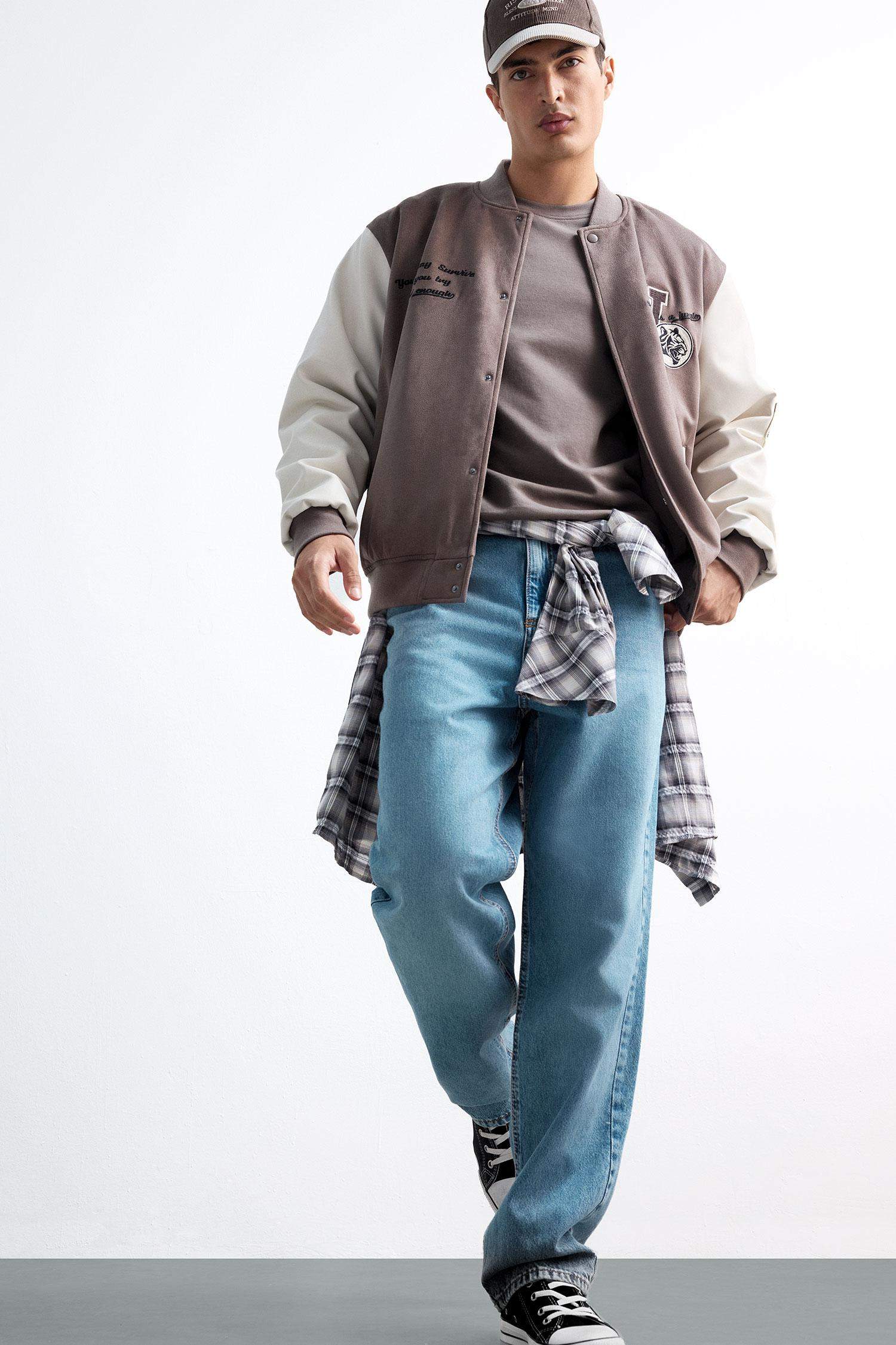 Baggy Fit Geniş Paça Jean Pantolon